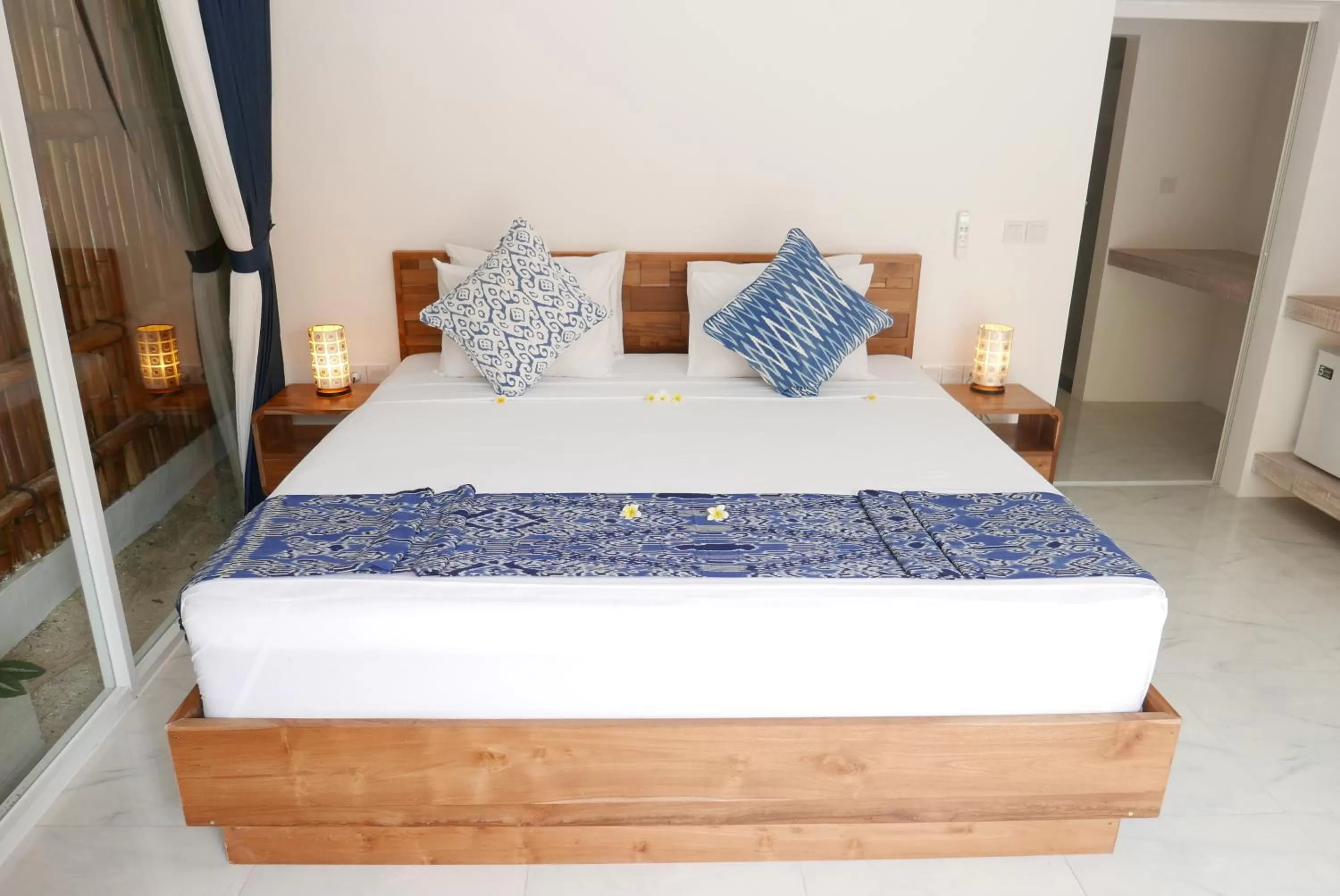 Bed in Seri Resort Gili Meno - Adults Only