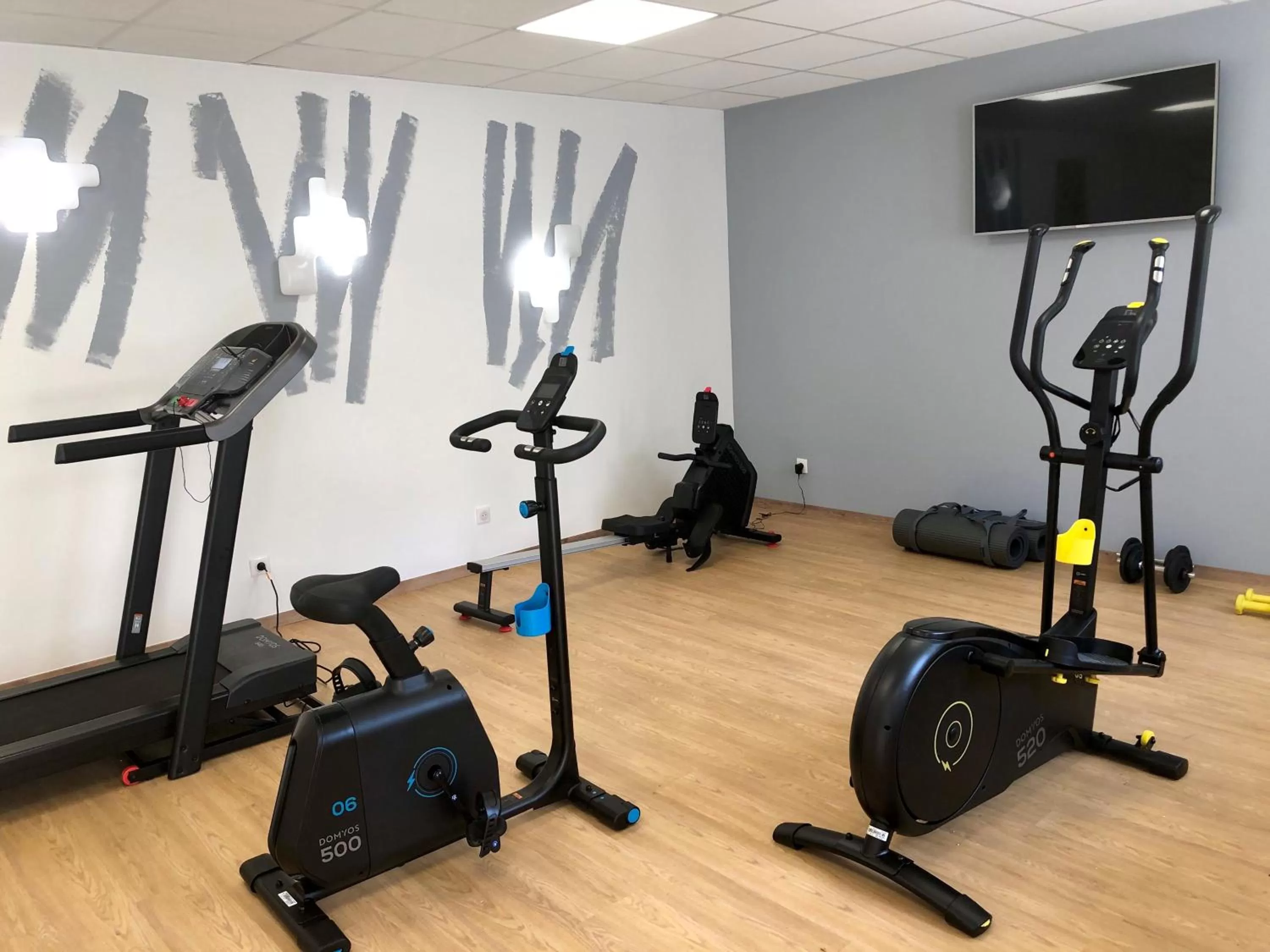 Fitness centre/facilities in ibis Styles Roanne Centre Gare
