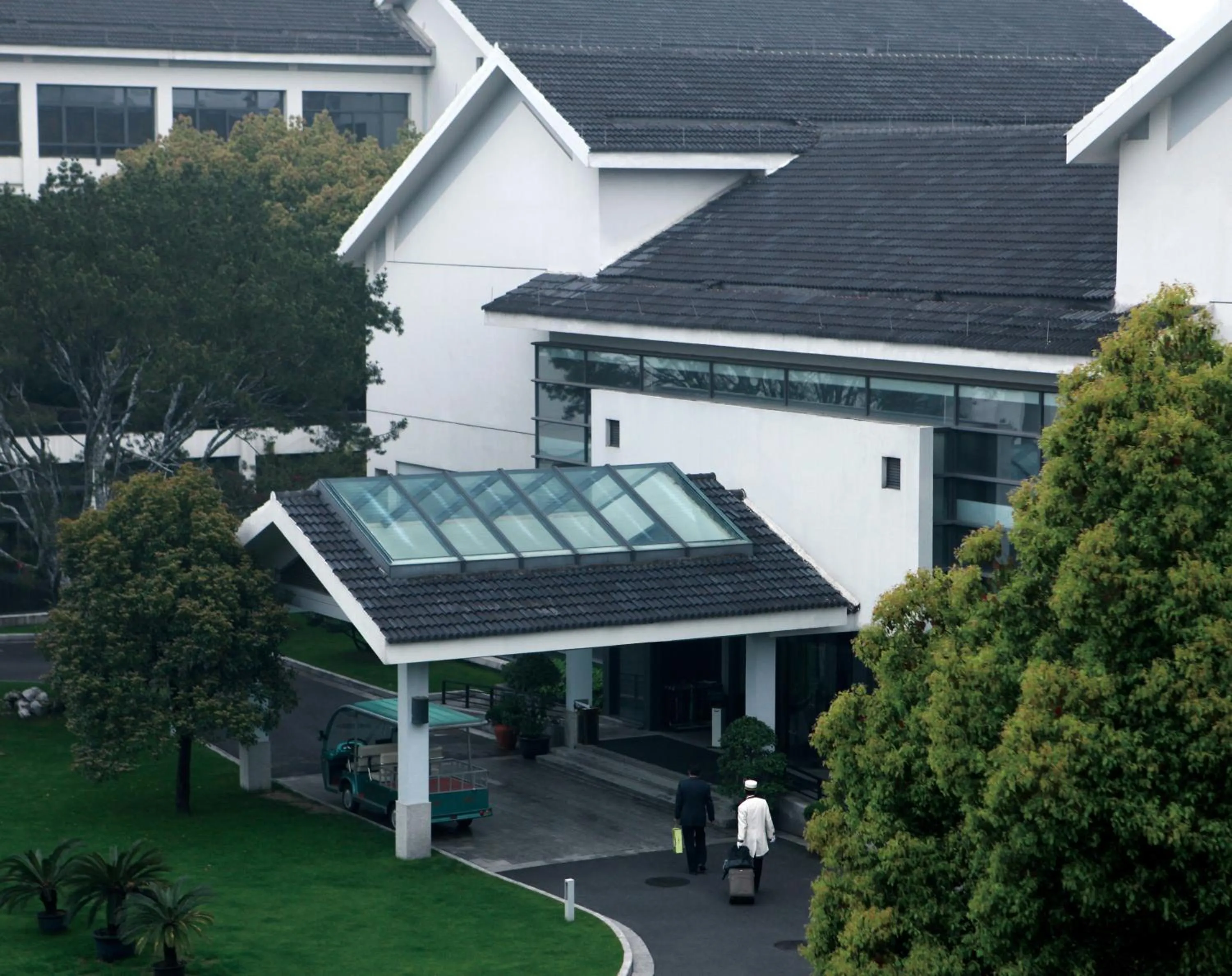 Bird's eye view in Garden Hotel Suzhou