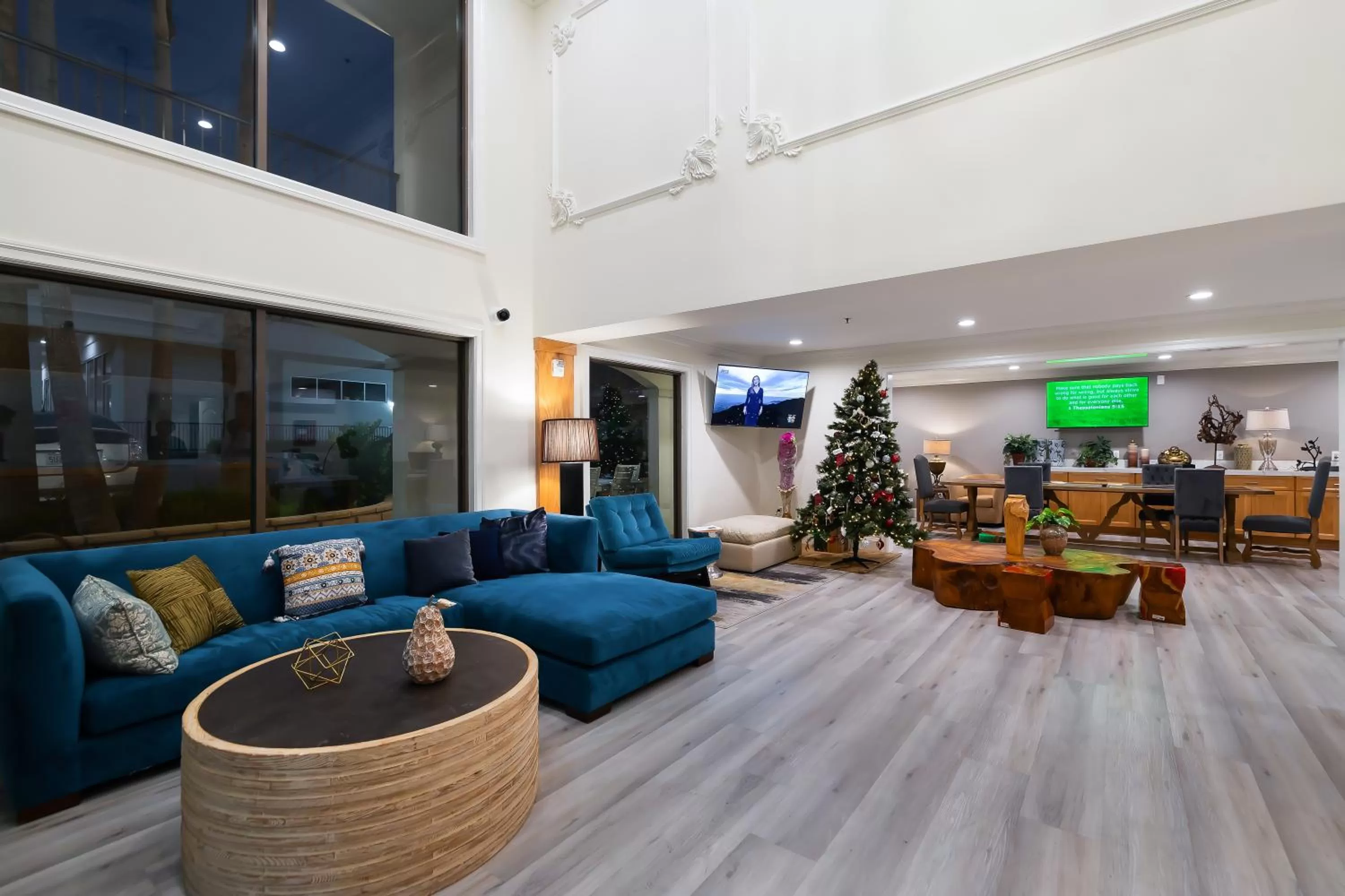 Lobby or reception in Hotel Huntington