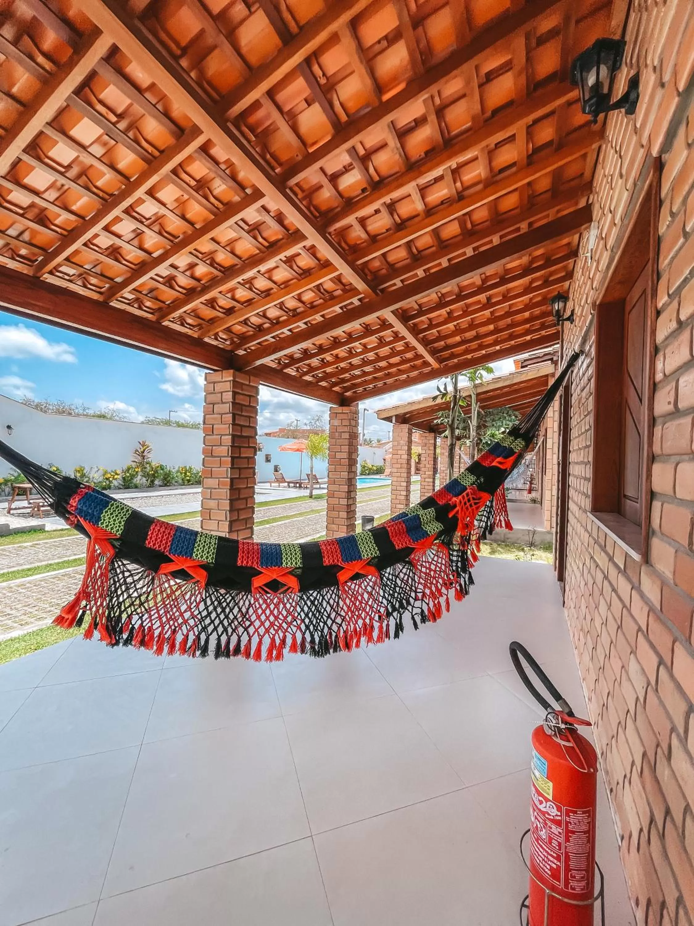 Balcony/Terrace in Pousada Vasto Horizonte