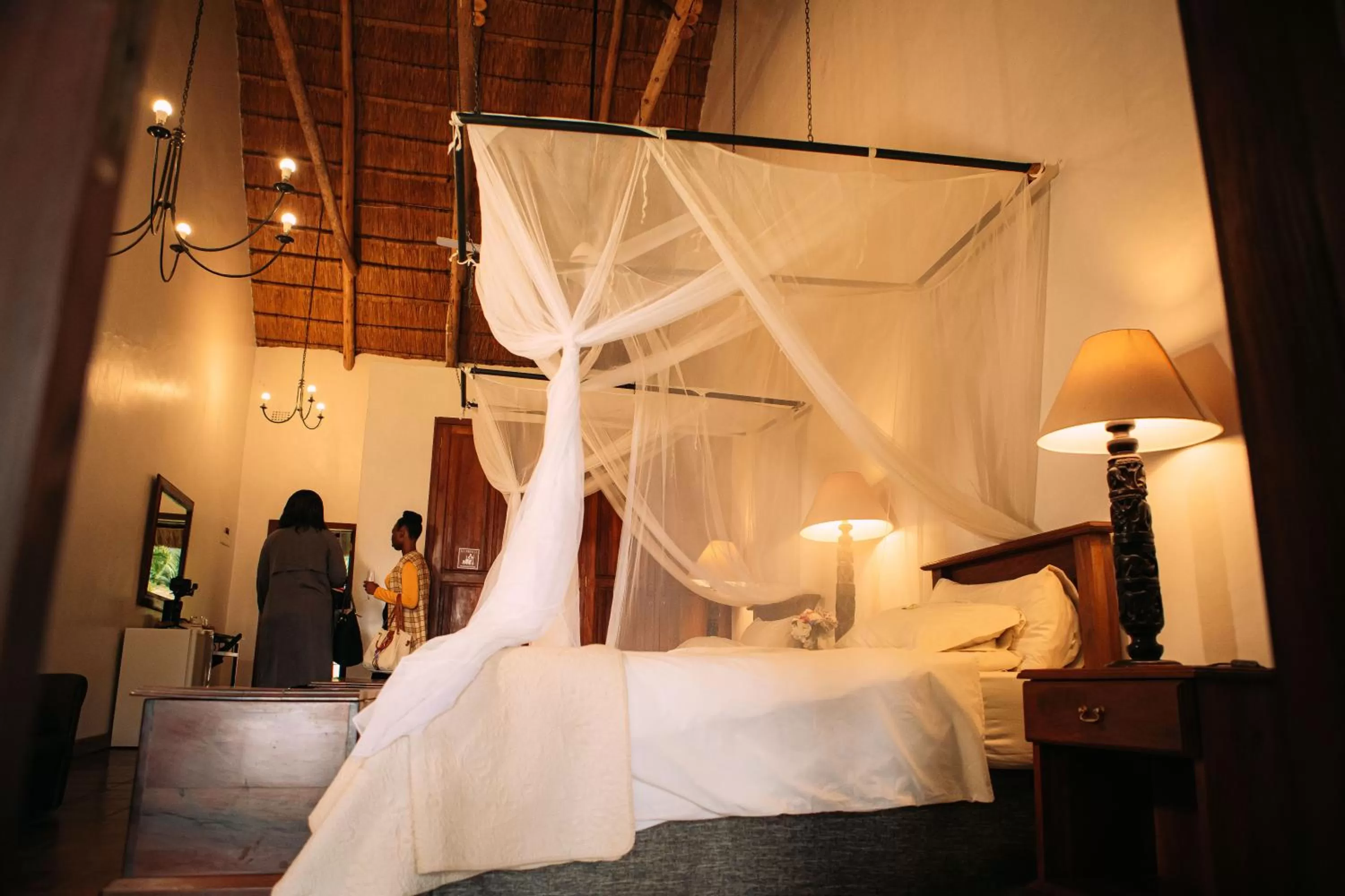 Bed in Kumbali Country Lodge