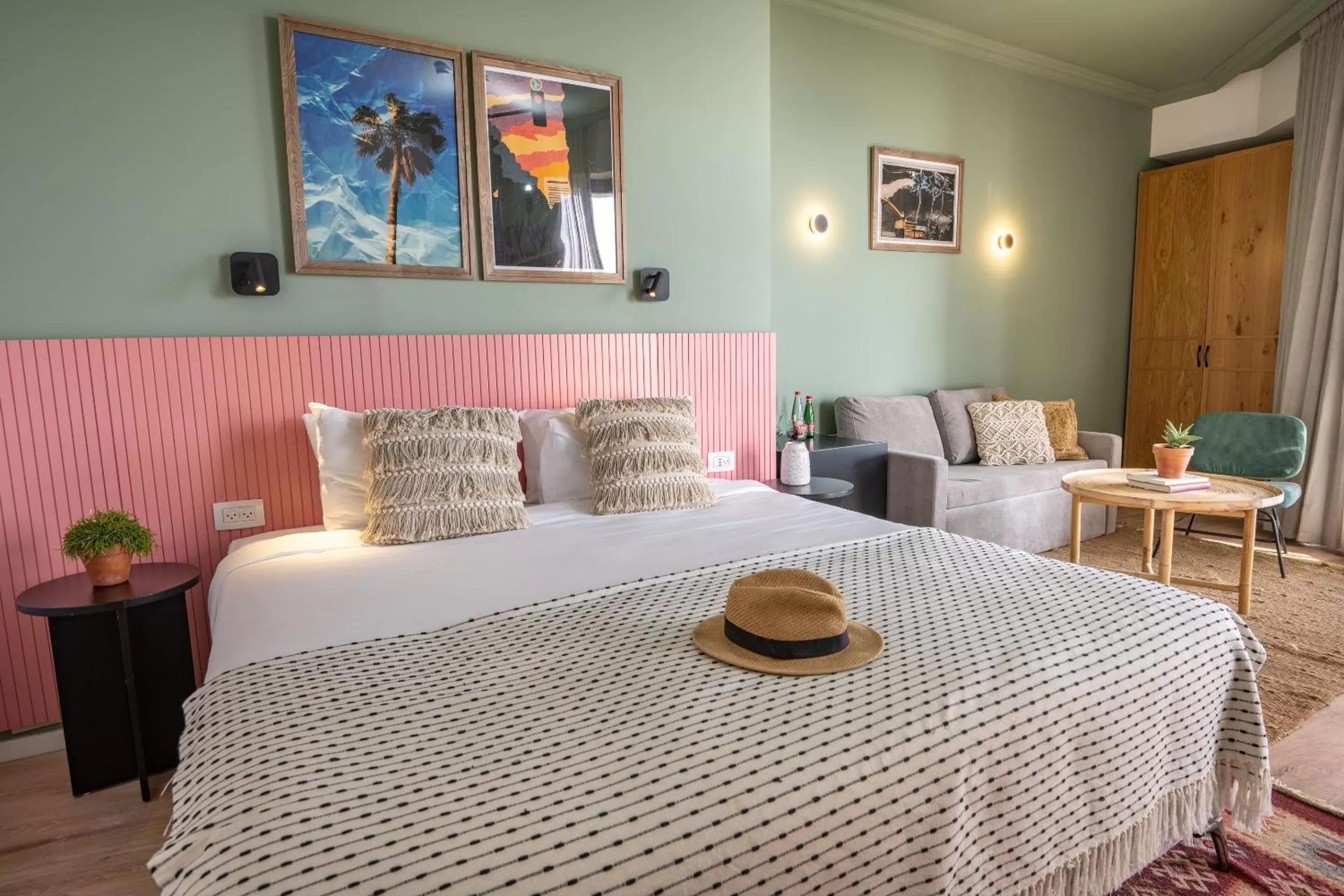 Photo of the whole room, Bed in Selina Tel Aviv Beach