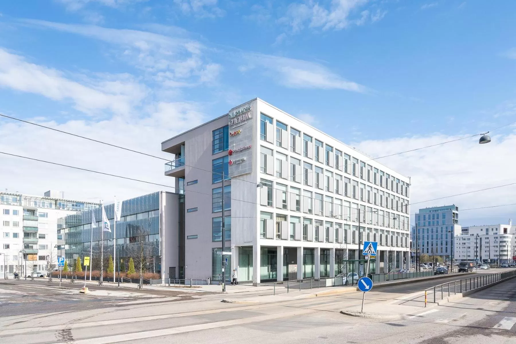 Facade/entrance in Hiisi Hotel Helsinki Jätkäsaari