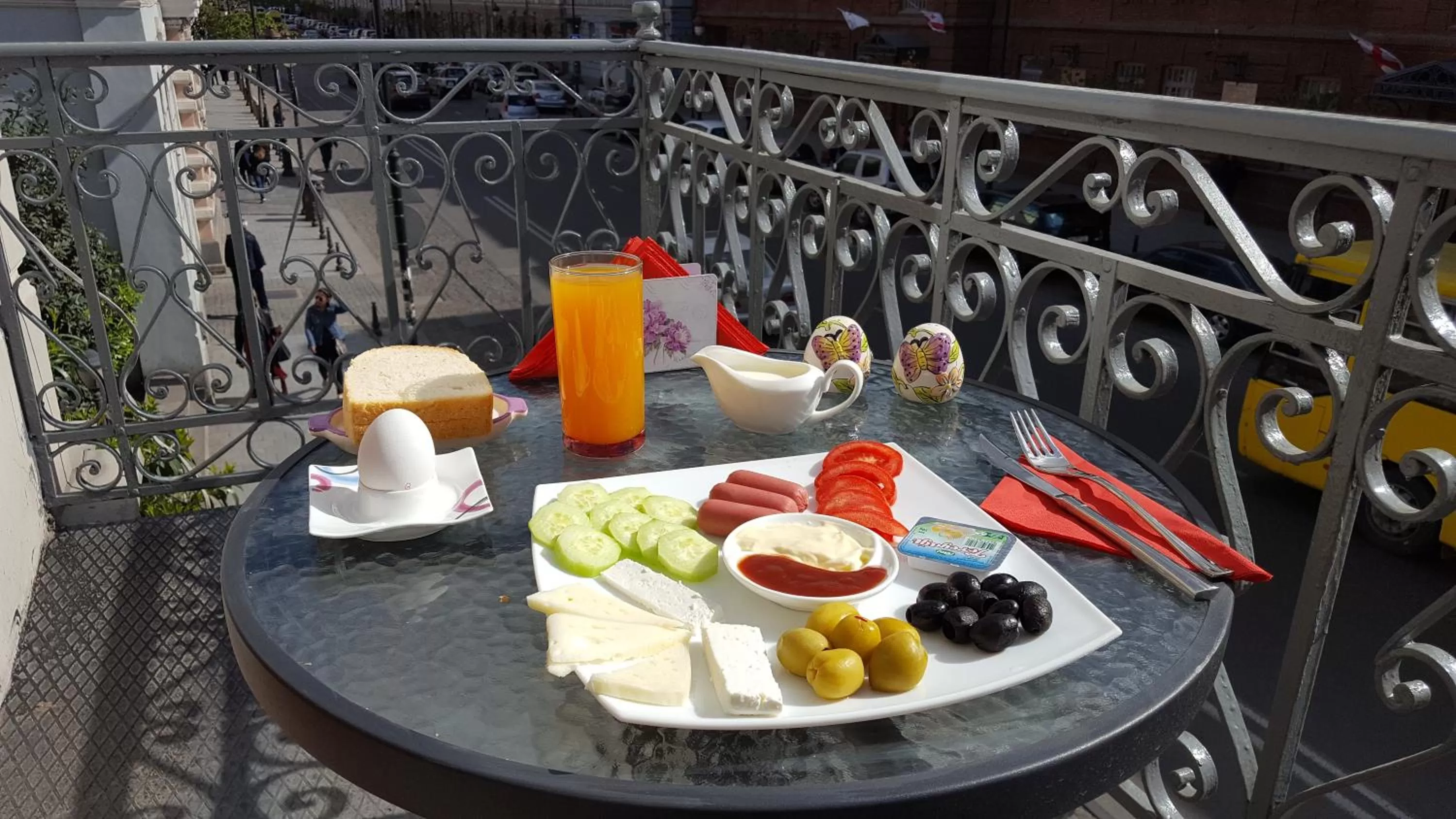 Food in English Home Hotel Tbilisi