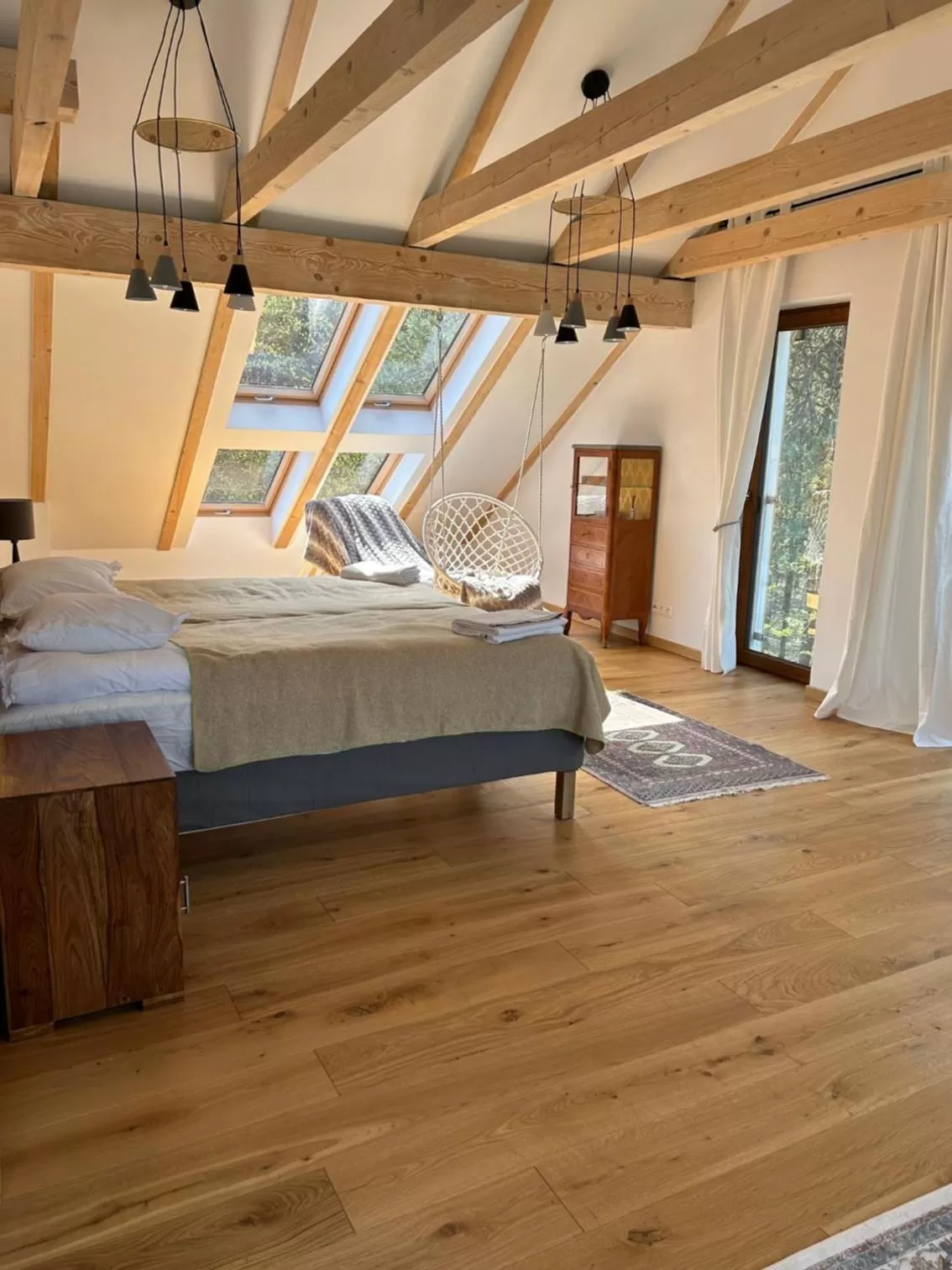 Bed in Leśna Residence & SPA