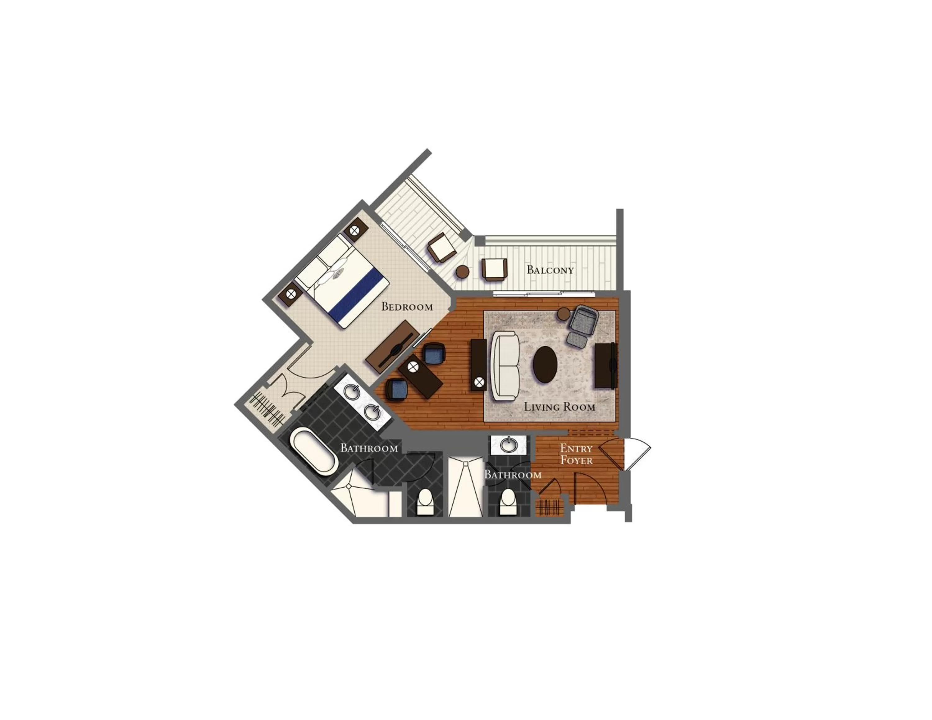 Floor plan in Montage Palmetto Bluff