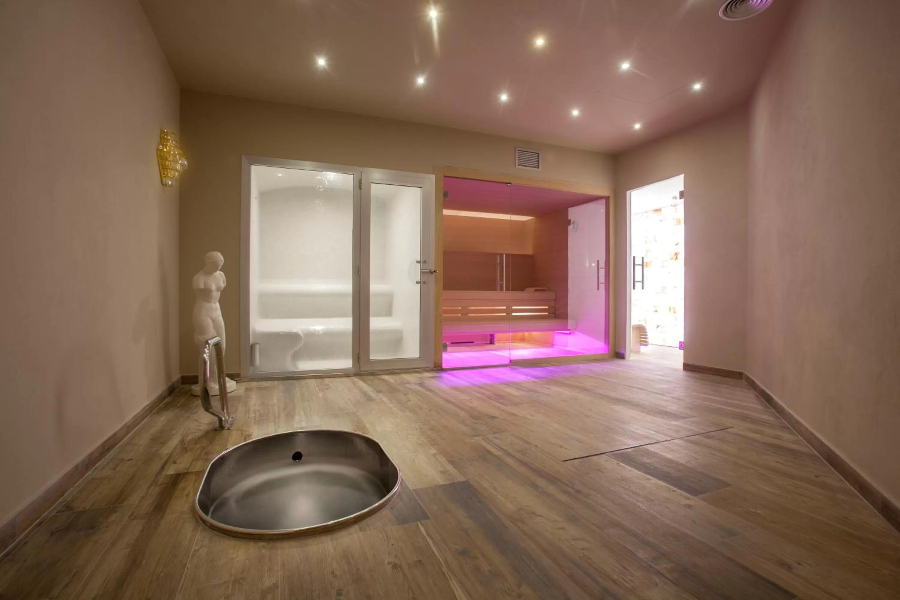 Sauna in Hotel & SPA Bringué