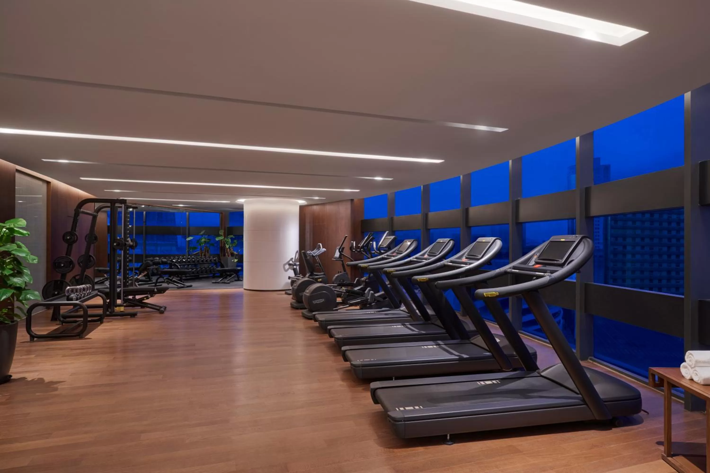 Fitness centre/facilities in Suning Galaxy International Hotel Xuzhou