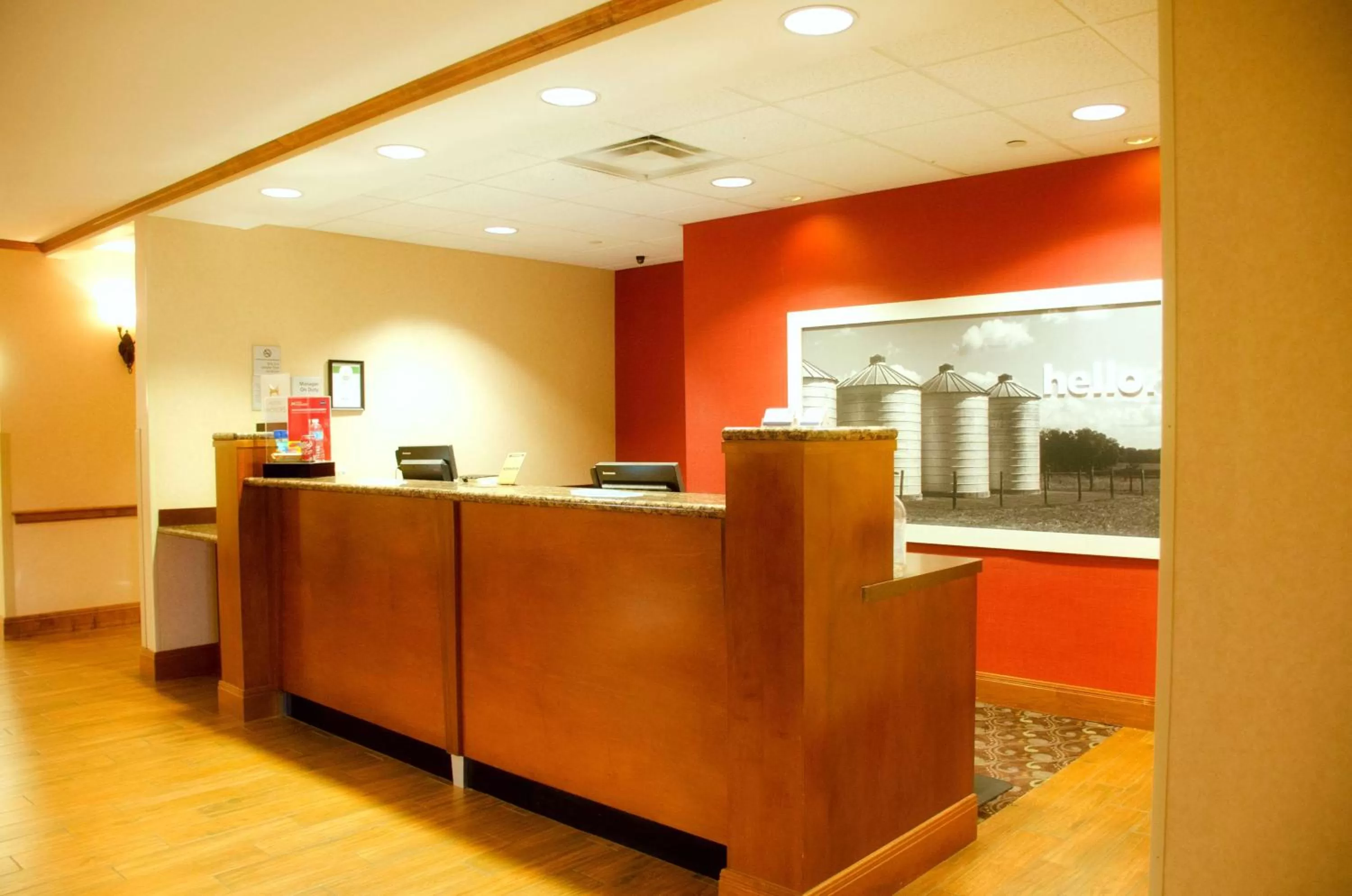Lobby or reception in Hampton Inn & Suites College Station