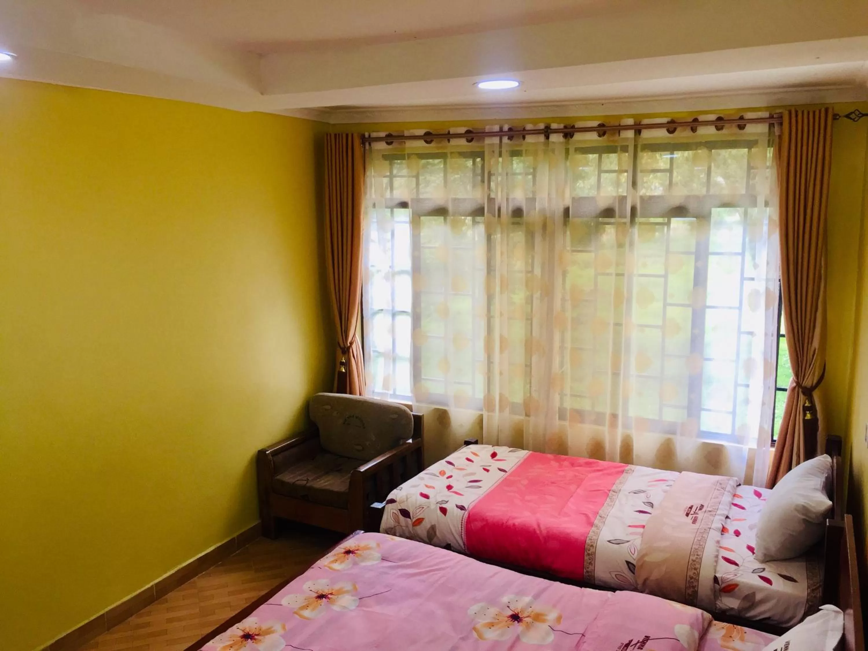 Bed in Vienna Woods Hotel Nakuru