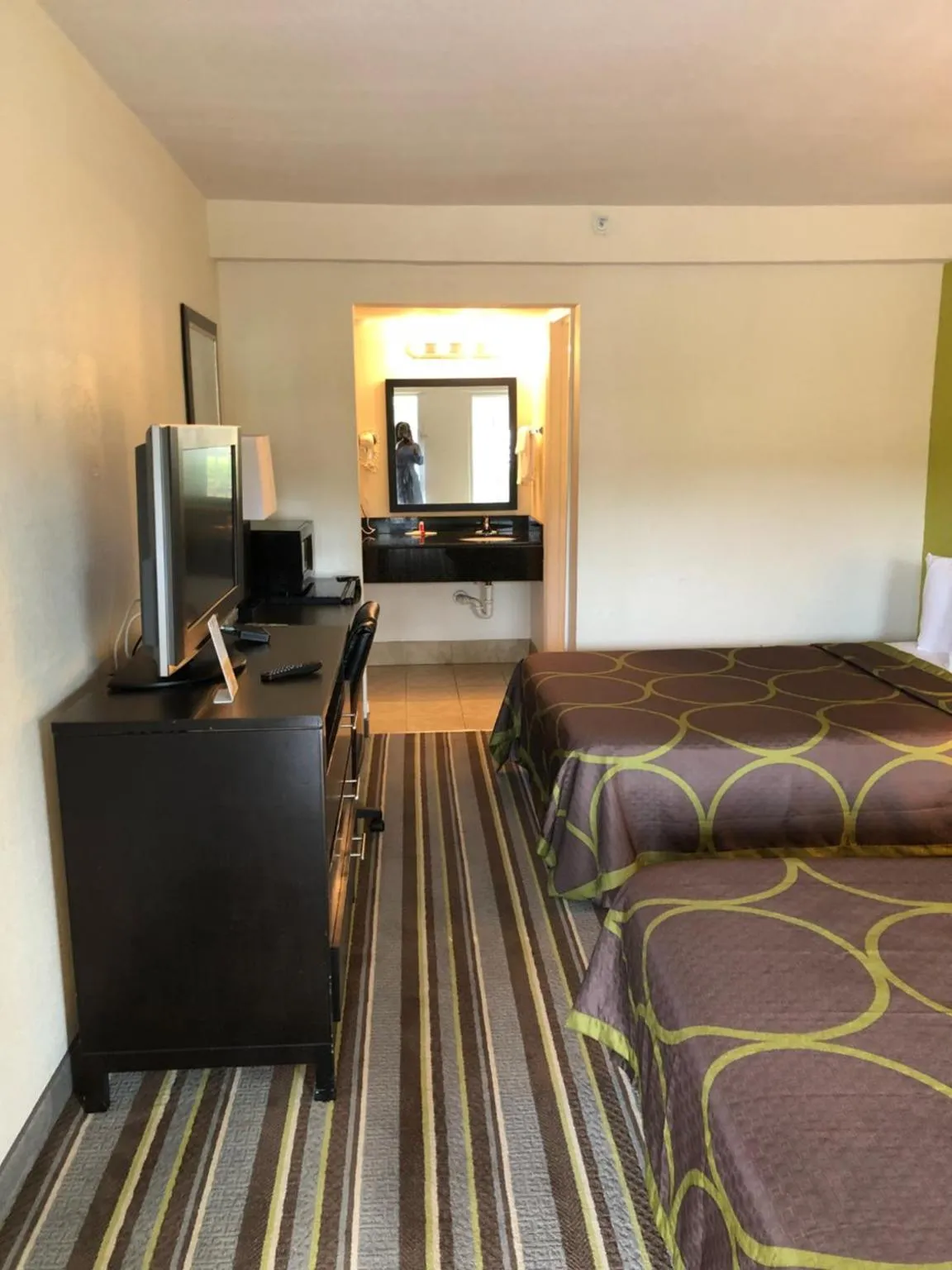 Bed in Super 8 by Wyndham Augusta