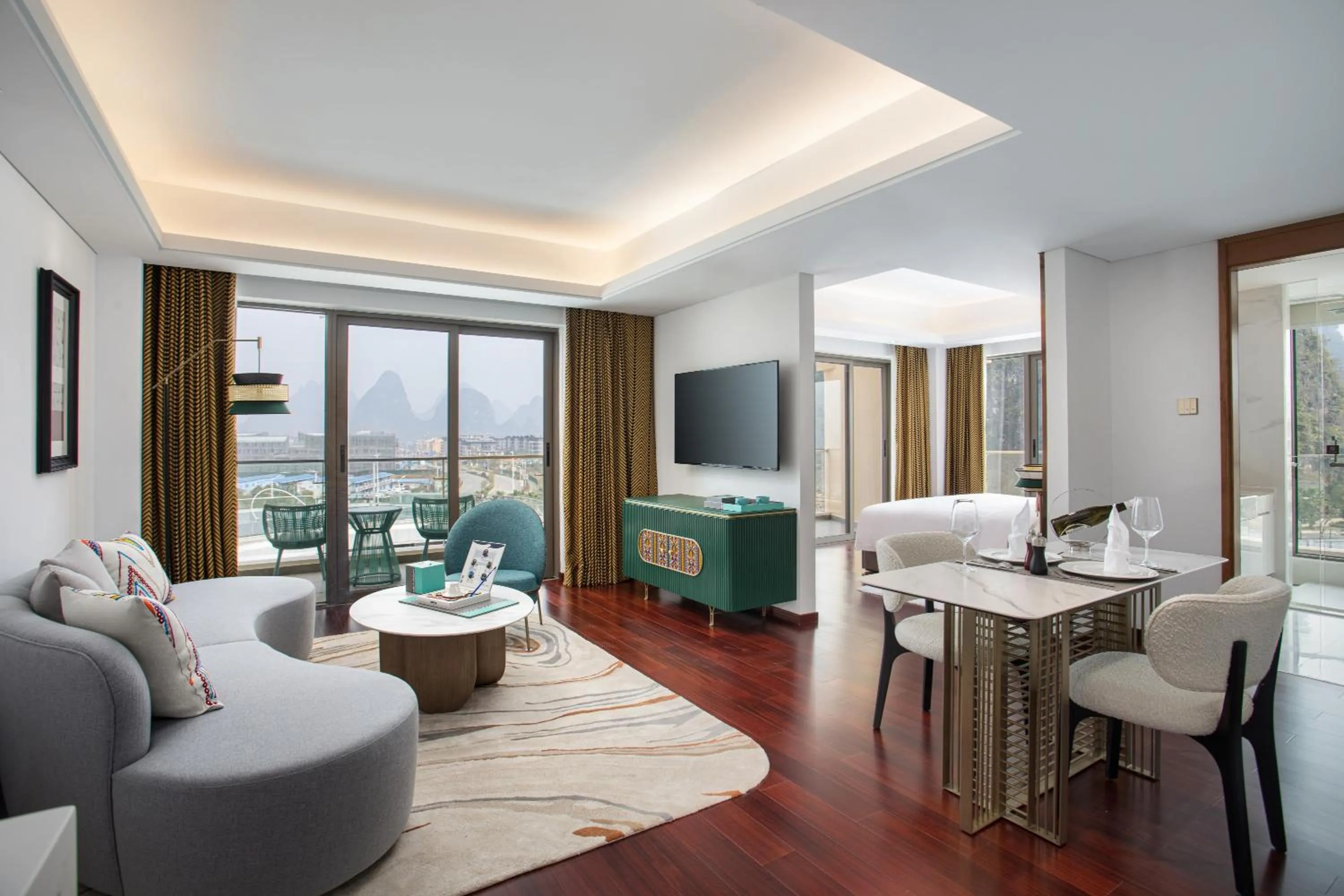 Living room in Wingate By Wyndham Yangshuo