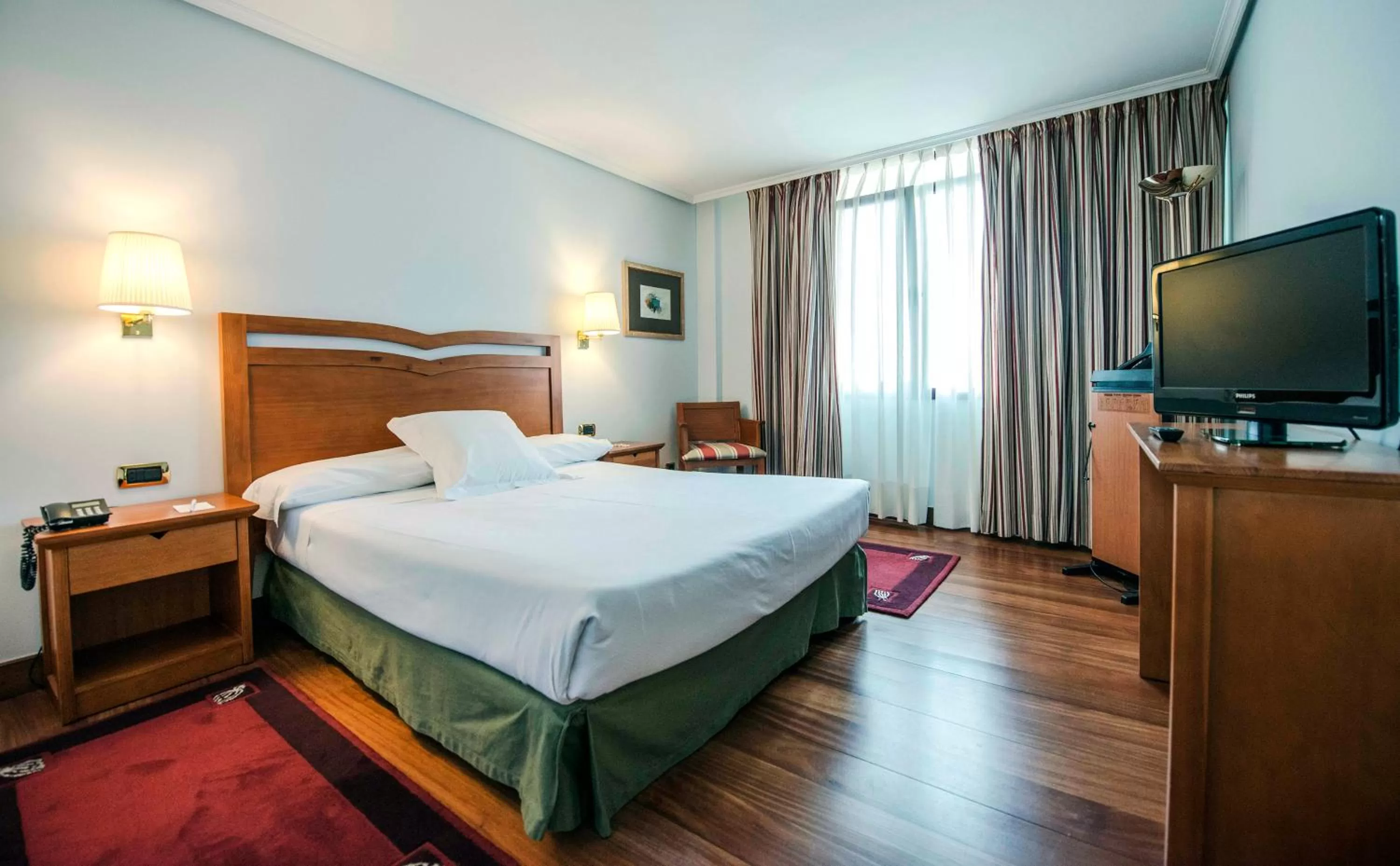 Spring, Bed in Hotel Conde Duque Bilbao