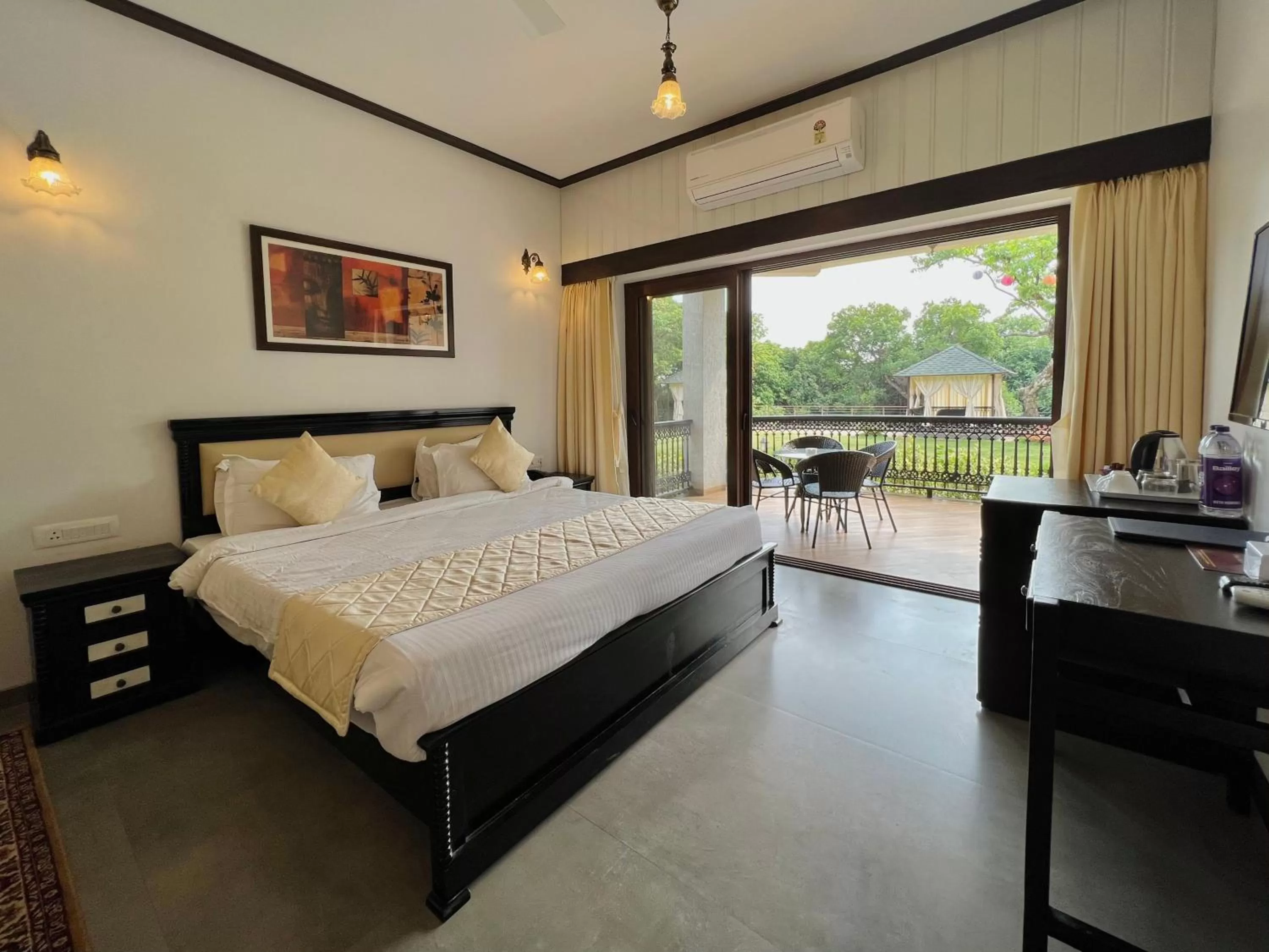 Bed in Tranquil Resort & Spa