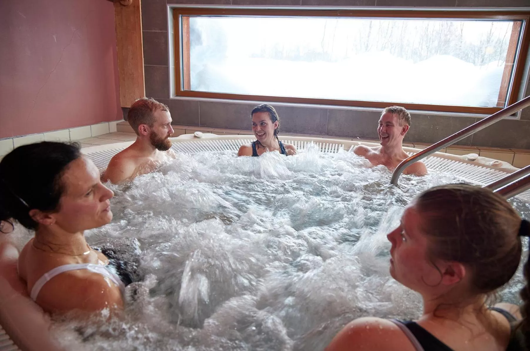 Hot Tub, Guests in Unicare Røros Gjesteovernatting