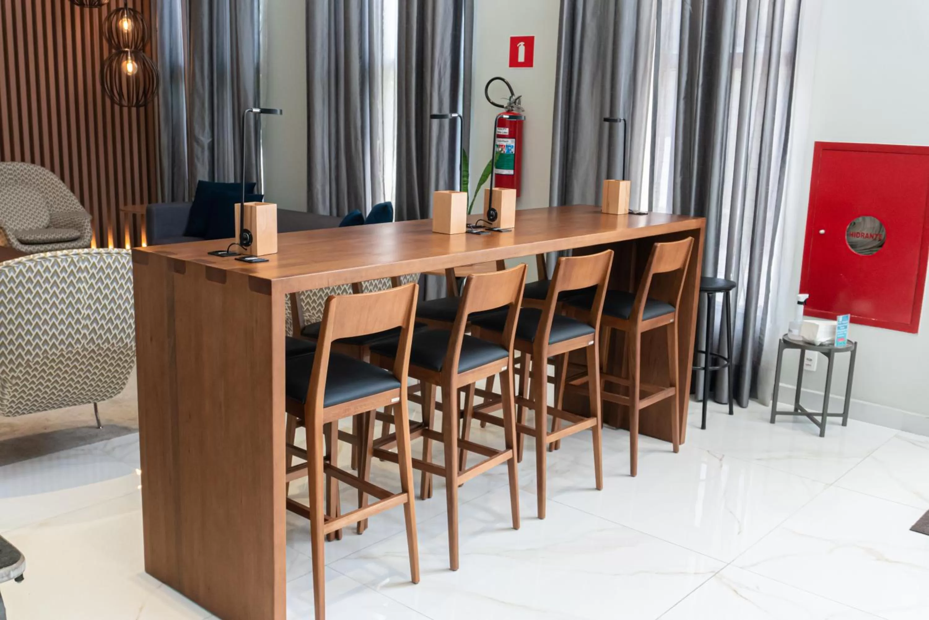 Lobby or reception in Quality Faria Lima