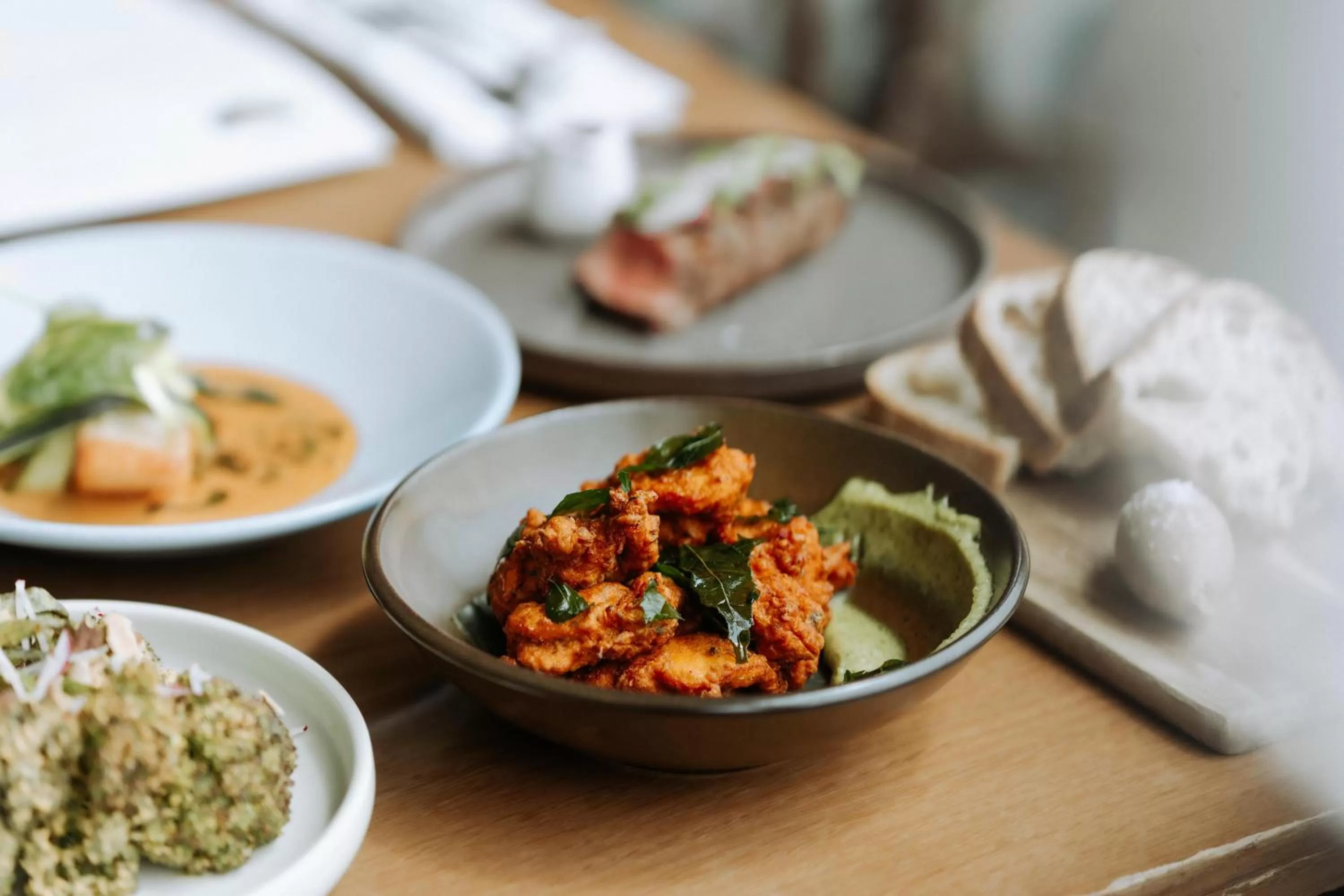 Food close-up in Copthorne Hotel Wellington, Oriental Bay