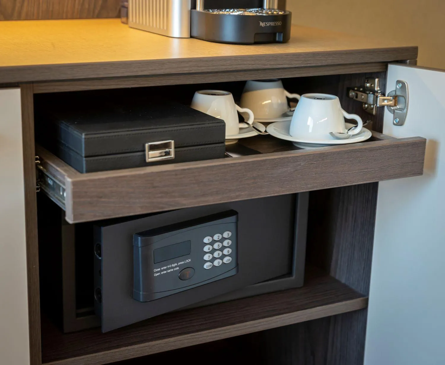 safe in Belvedere Hotel, Dublin City Centre