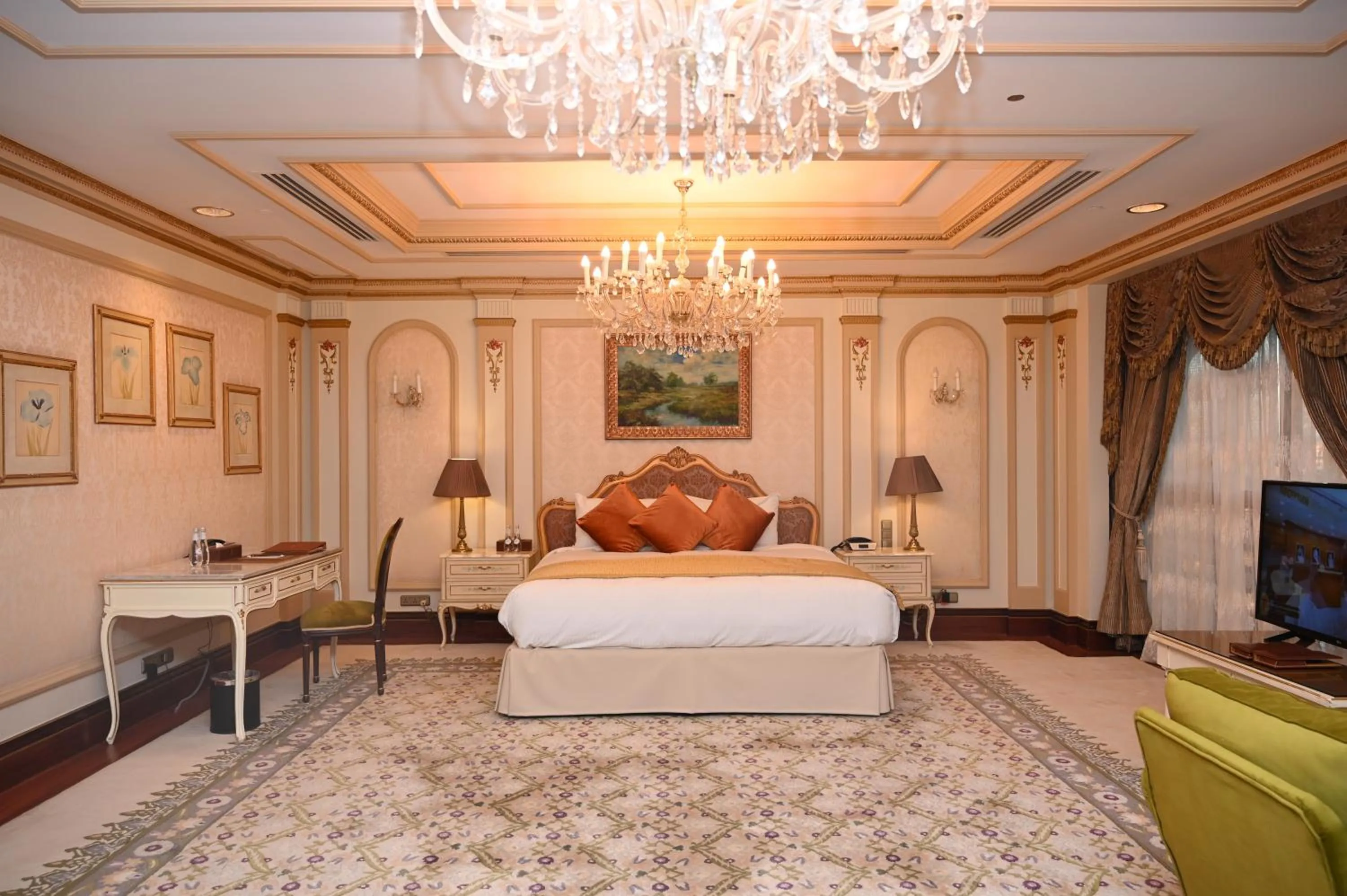 Bed in Dar Al Taqwa Hotel