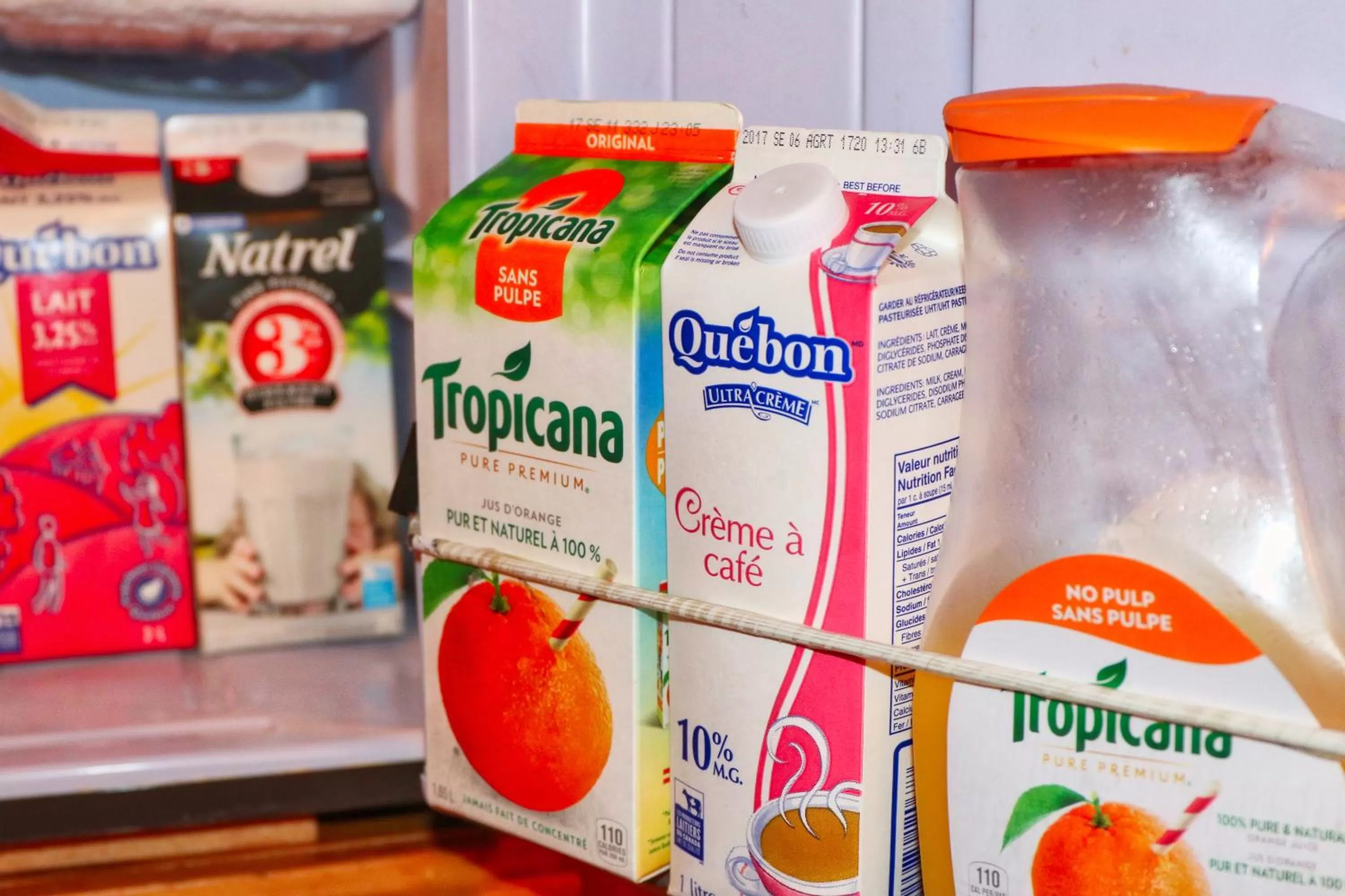 Breakfast in Auberge Motel 4 Saisons