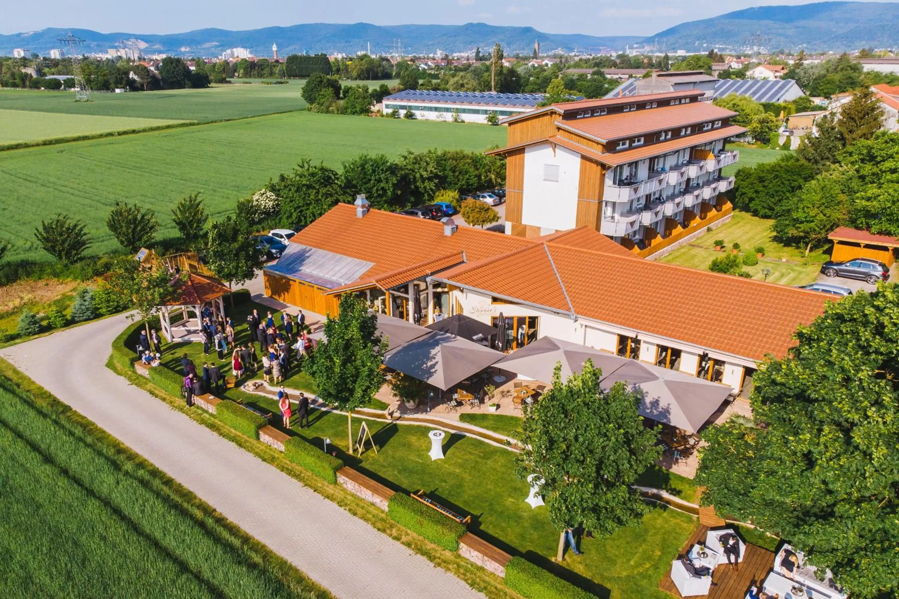 Bird's eye view in Hotel Birkenhof