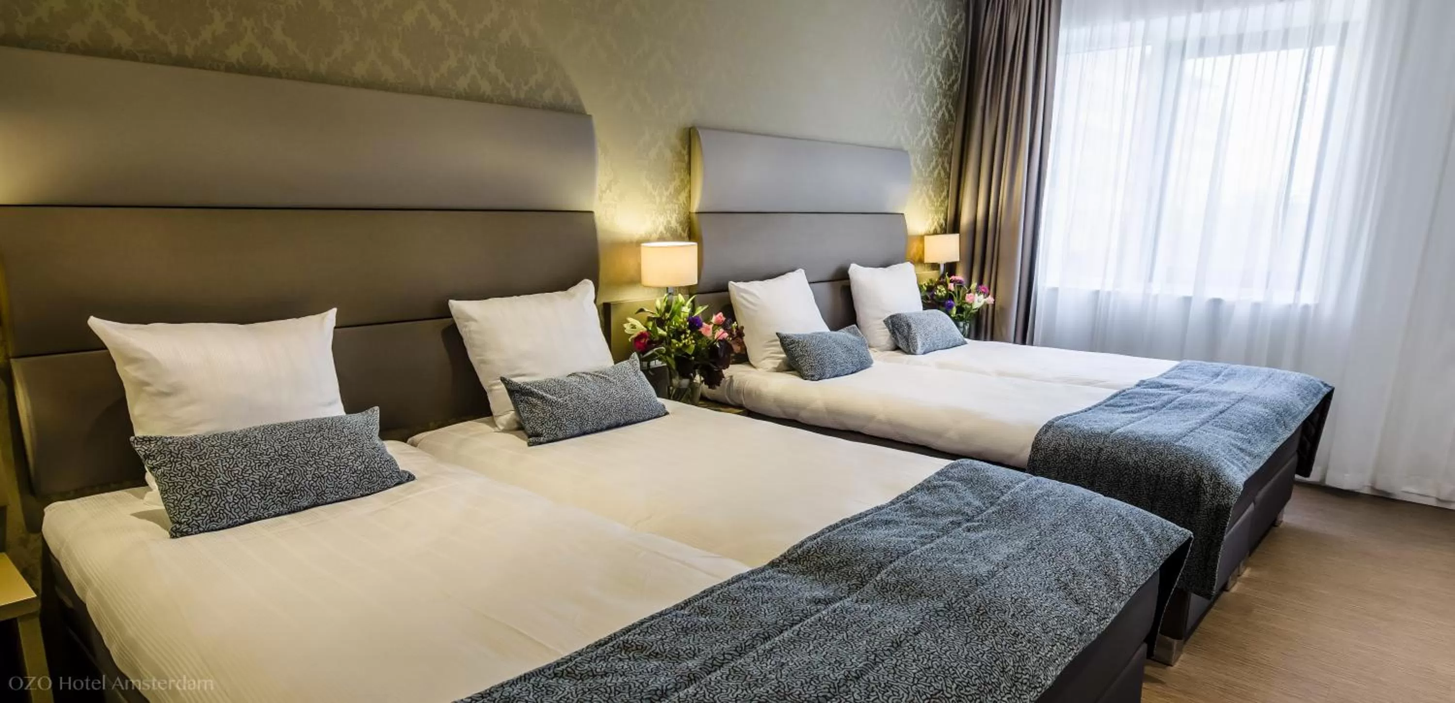 Bed in OZO Hotels Arena Amsterdam