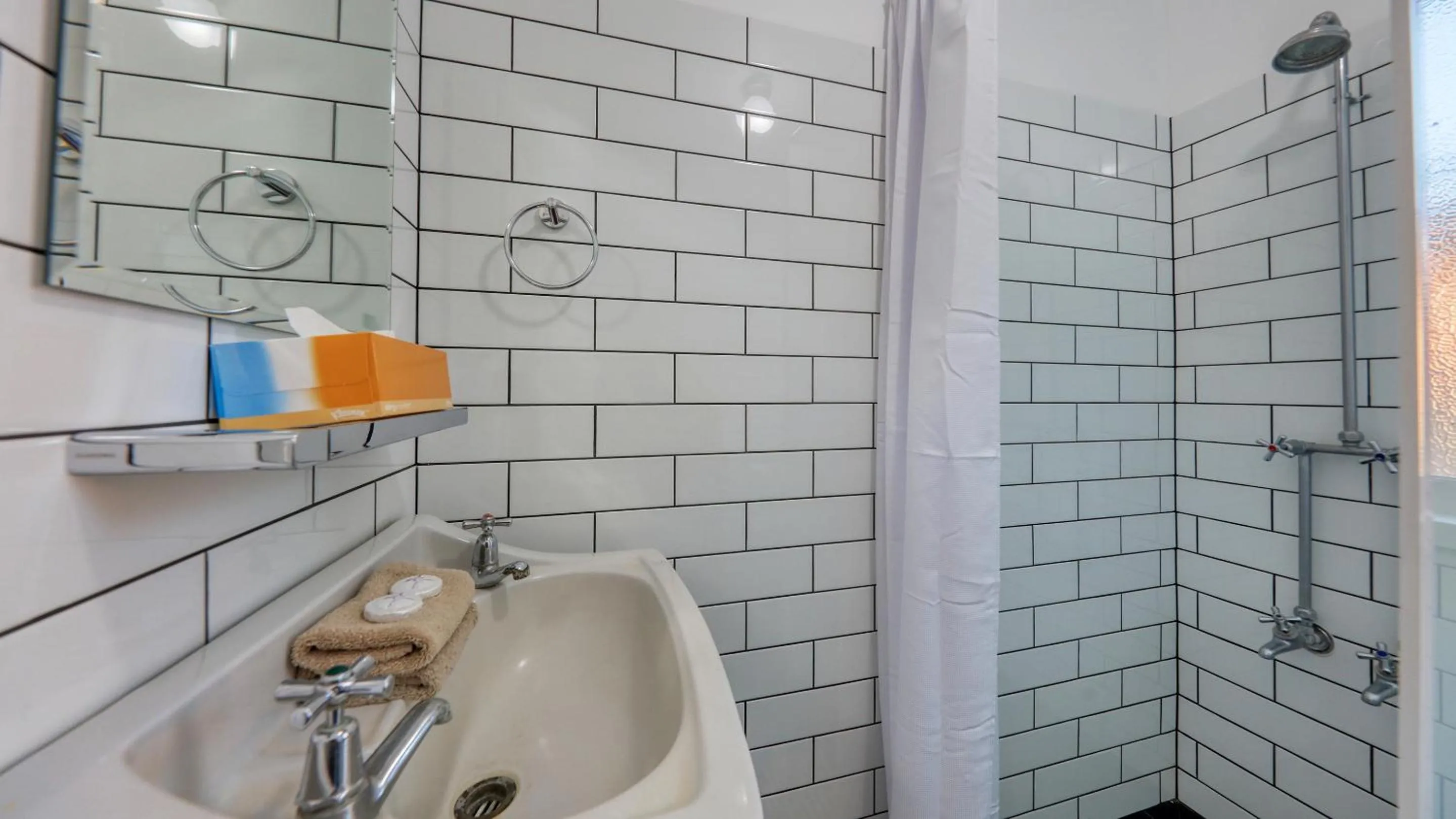 Bathroom in Hotel Corones