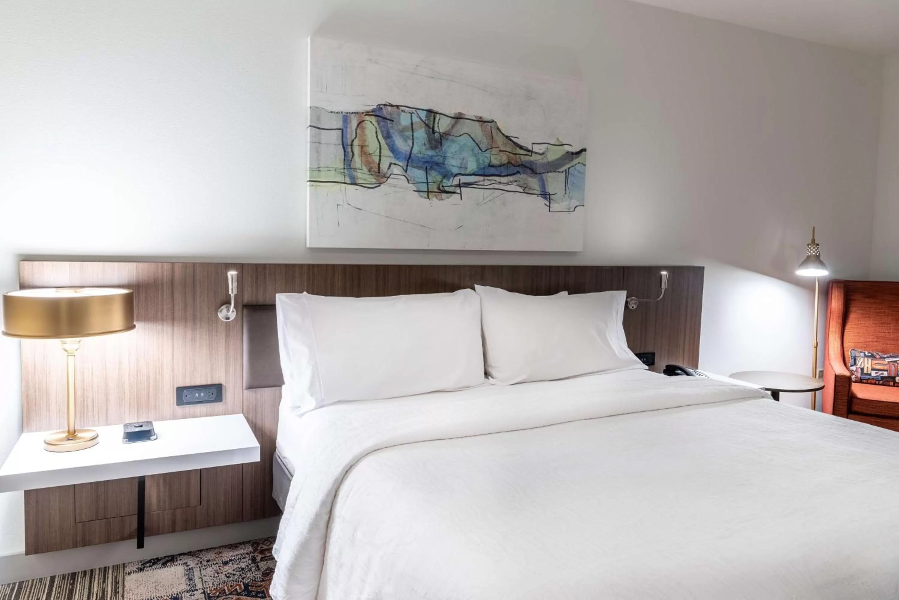 Bed in Hilton Garden Inn North Little Rock