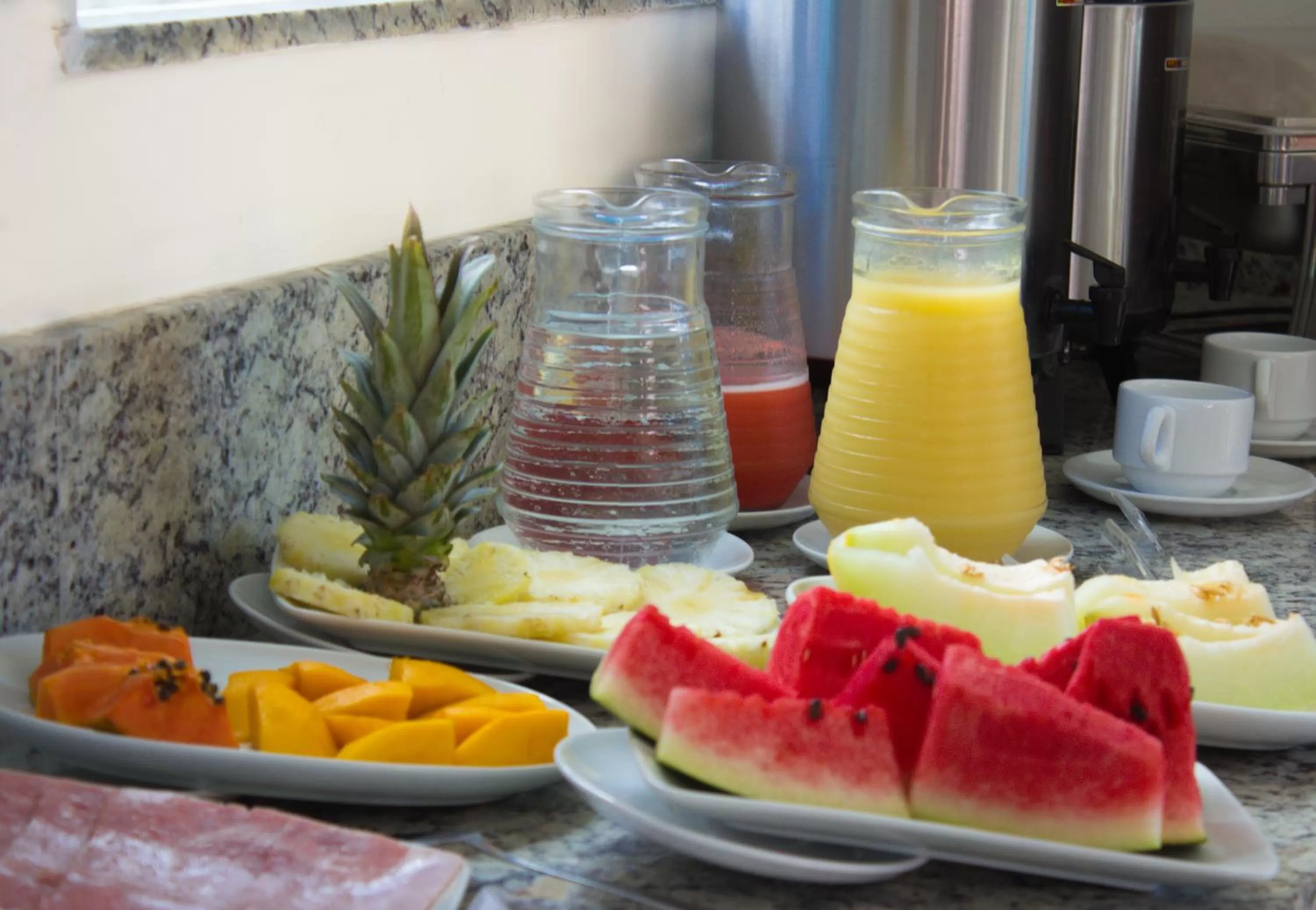 Food close-up in Aquarena Hotel