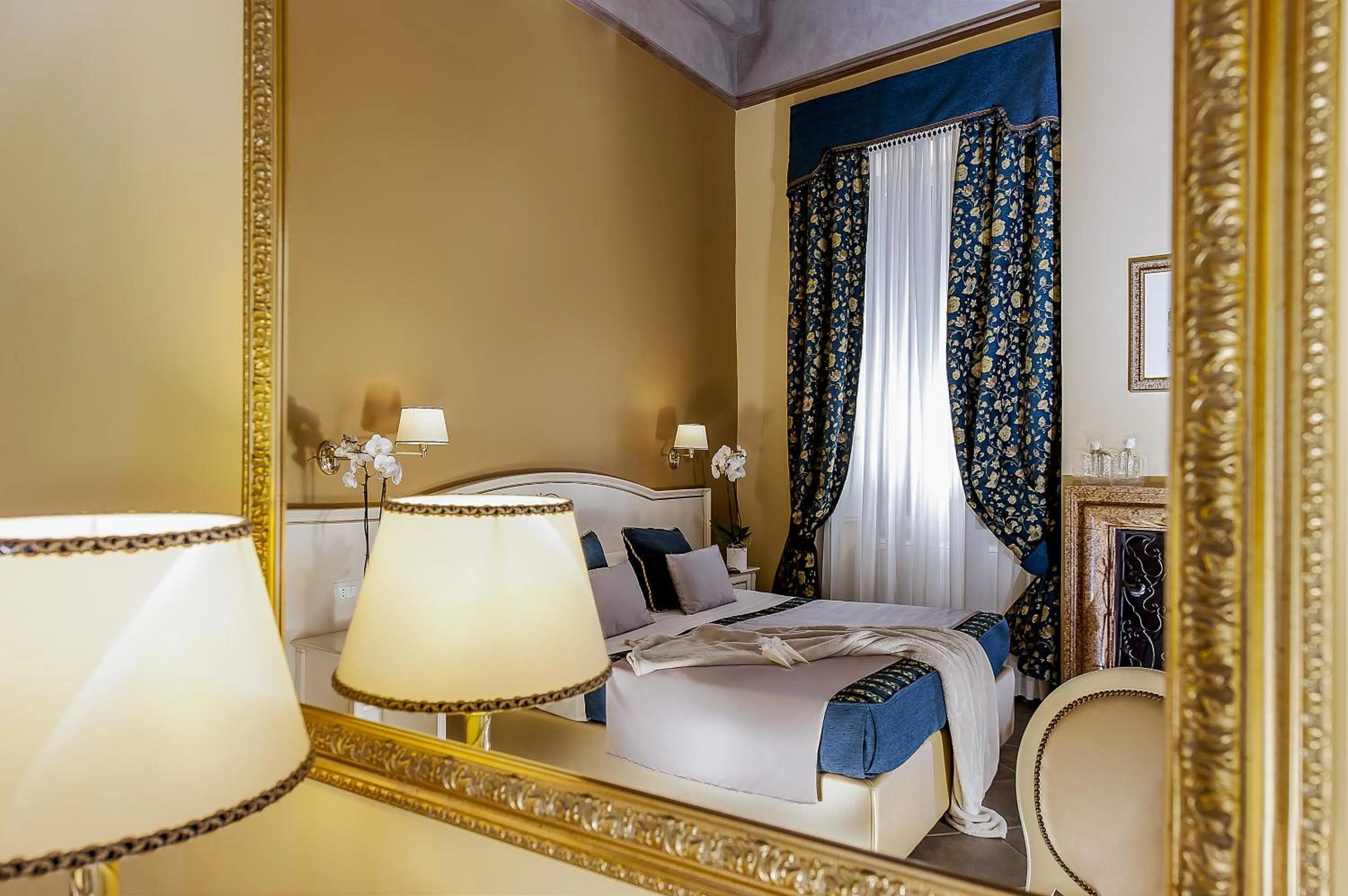 Bedroom, Bed in Dimora Degli Dei