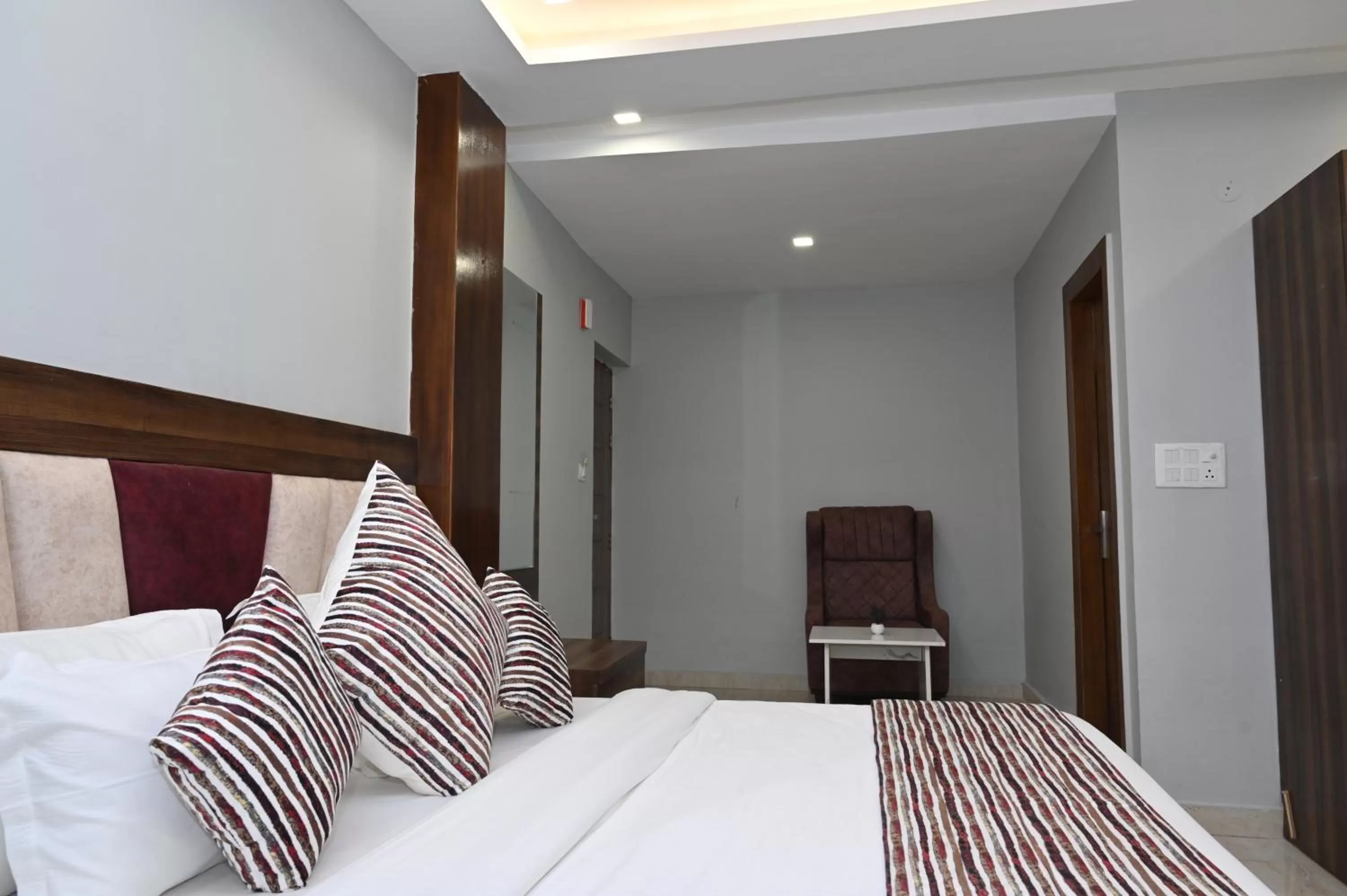 Bed in Hotel Vasdaa Grand