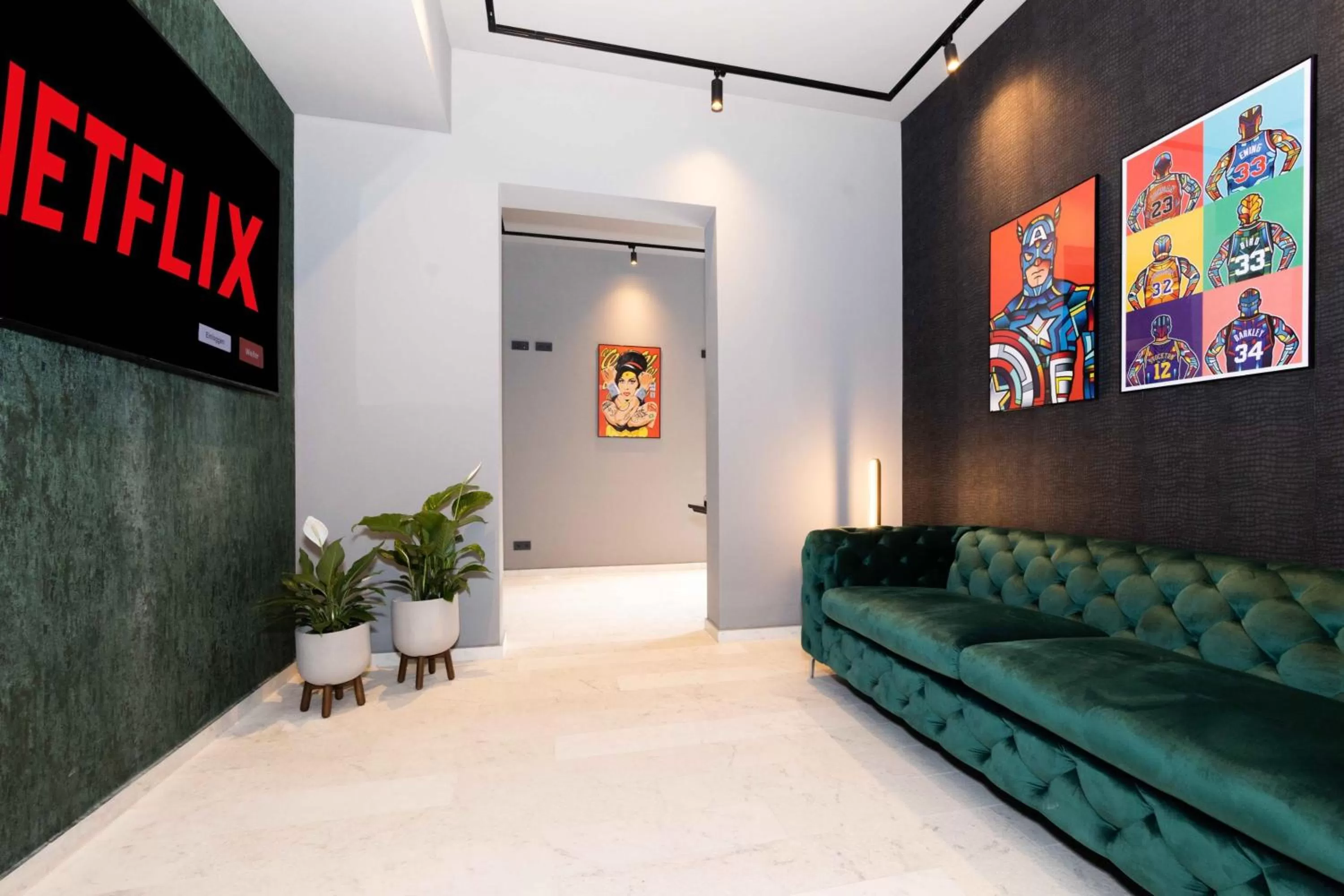 Communal lounge/ TV room in Eco Smart Apartments Premium City