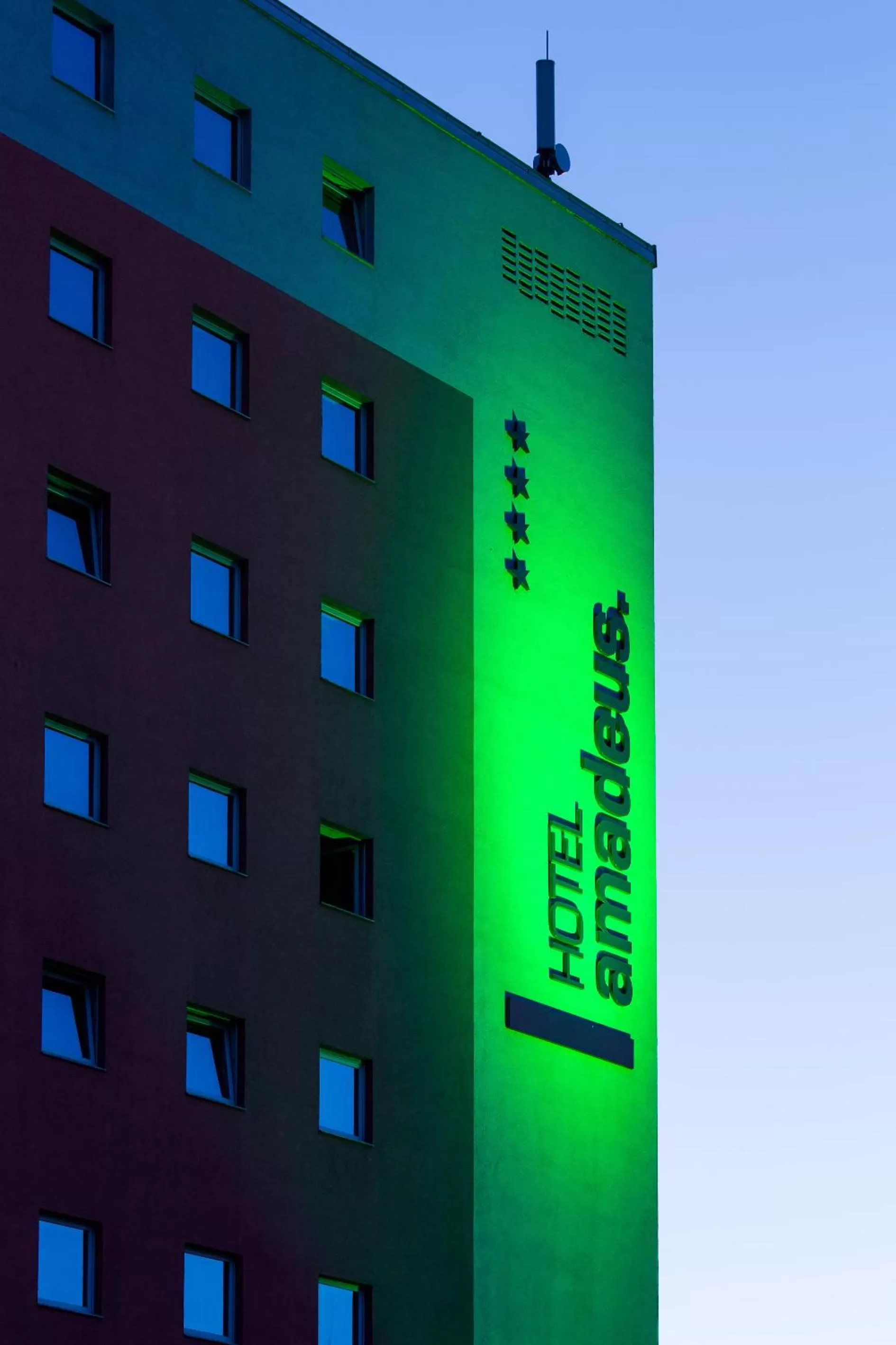 Property building in Hotel Amadeus