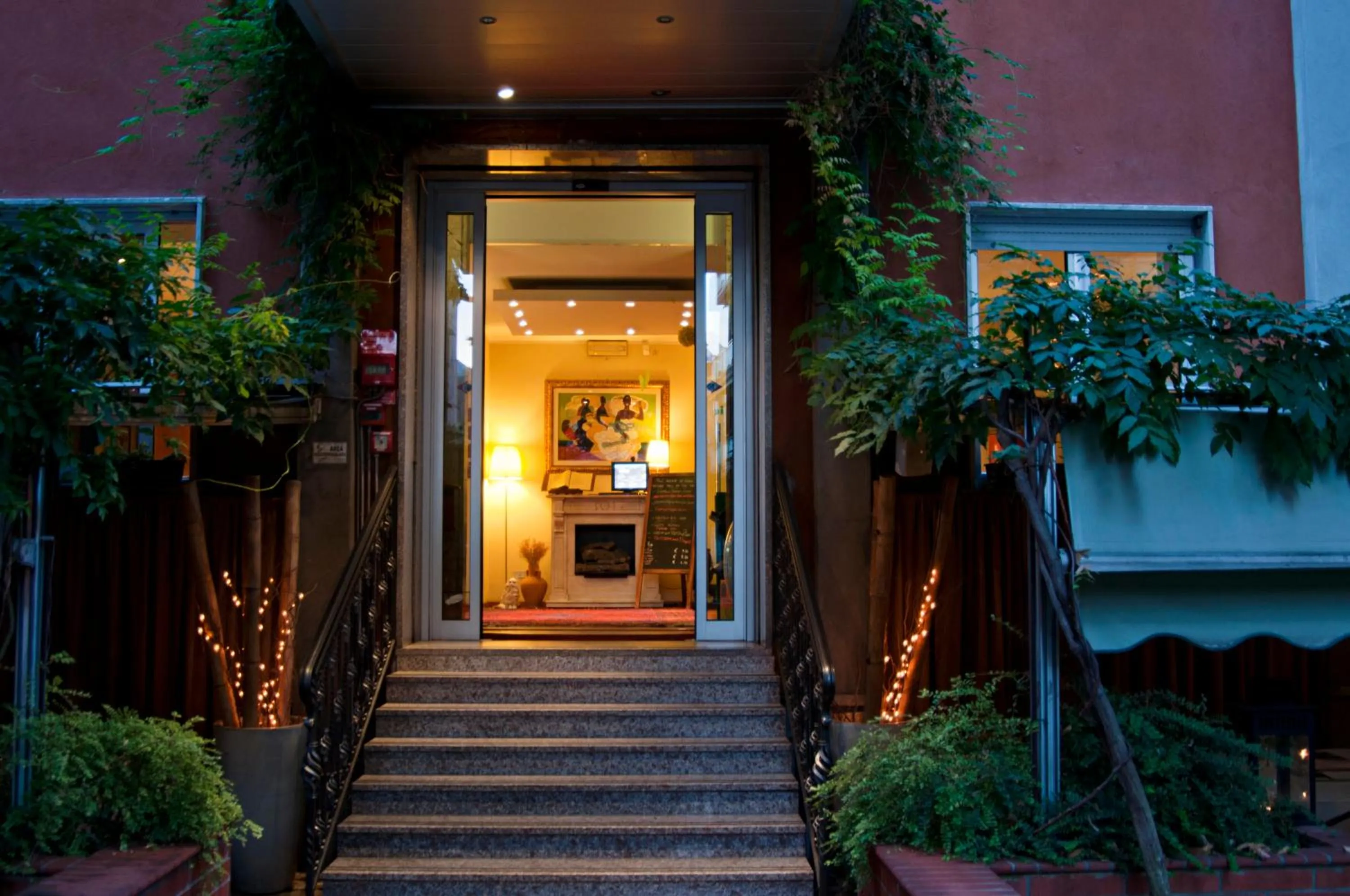 Facade/entrance in eco Hotel Milano & BioRiso Restaurant