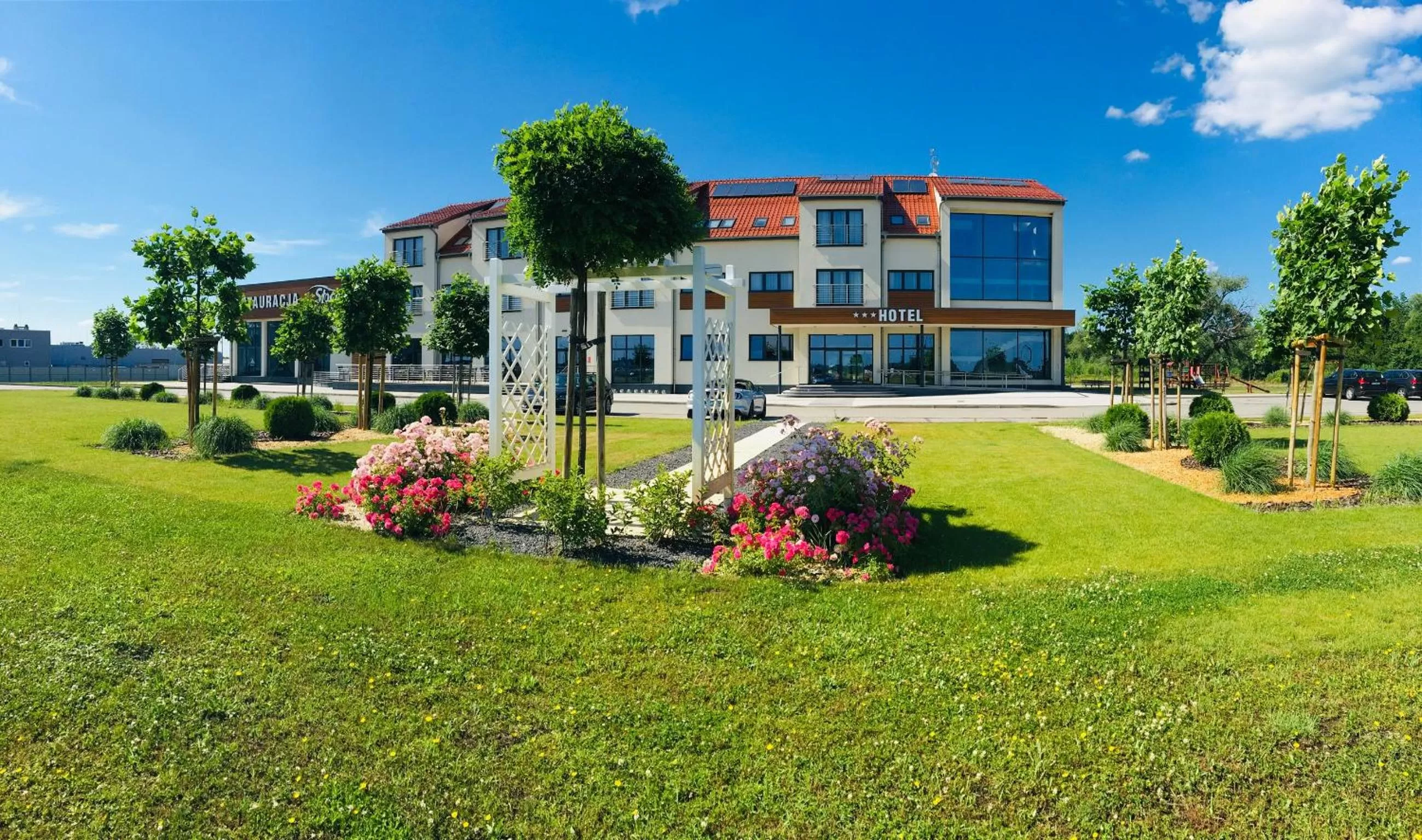 Property building, Garden in Hotel & Browar Słociak