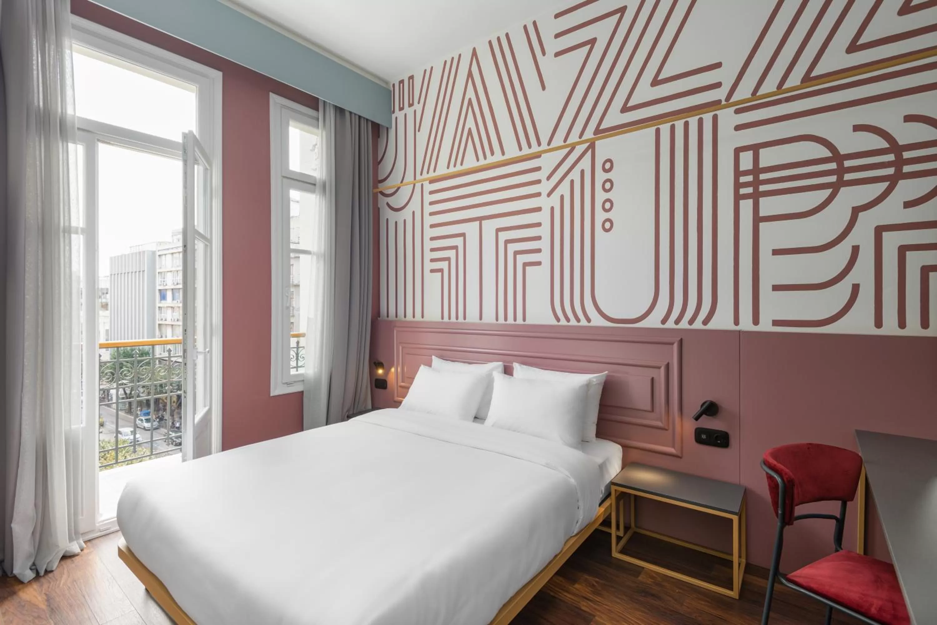 Bed in Colors Urban Hotel Thessaloniki