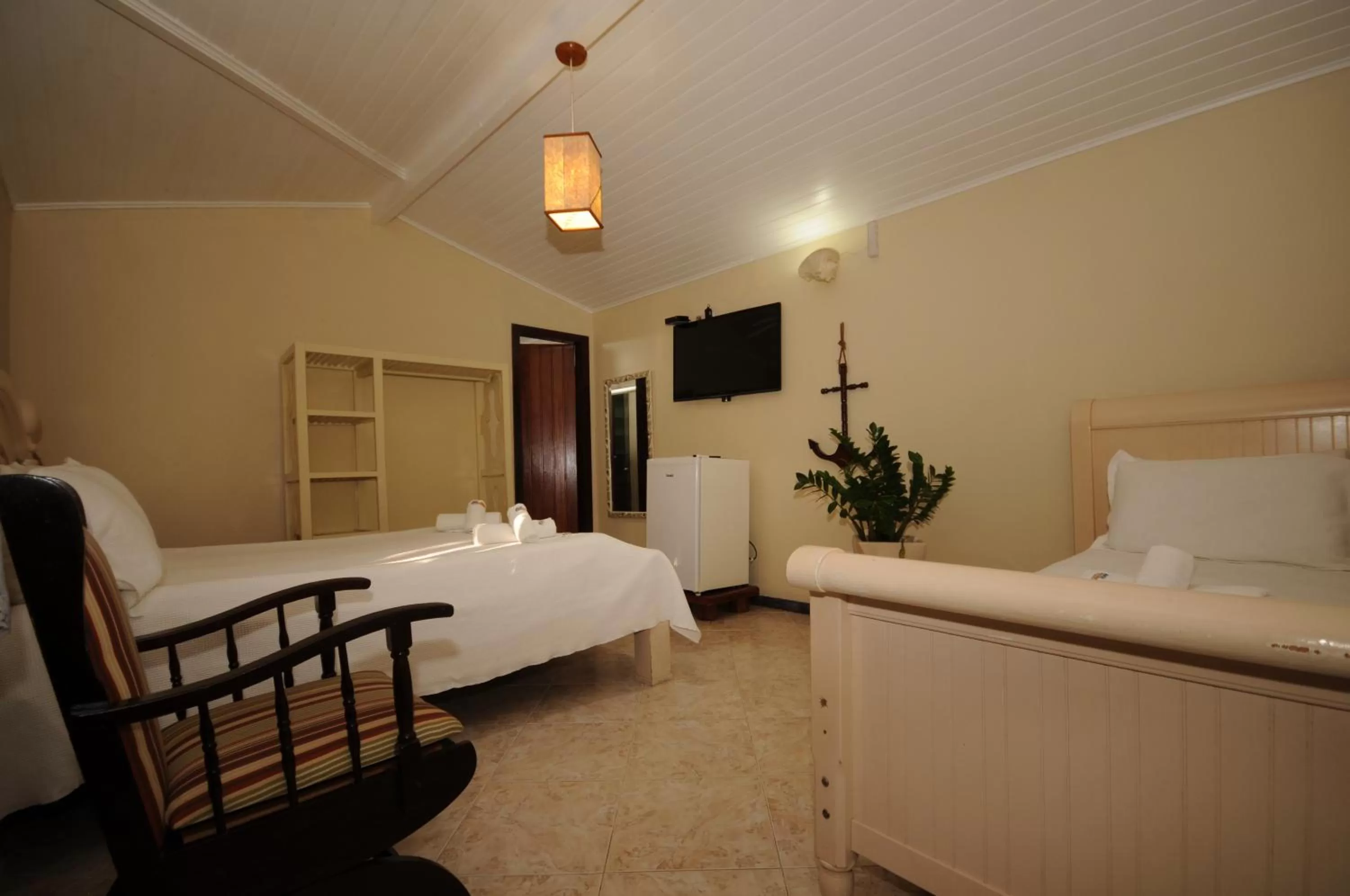 View (from property/room), Bed in Mar e Terra Concept Pousada