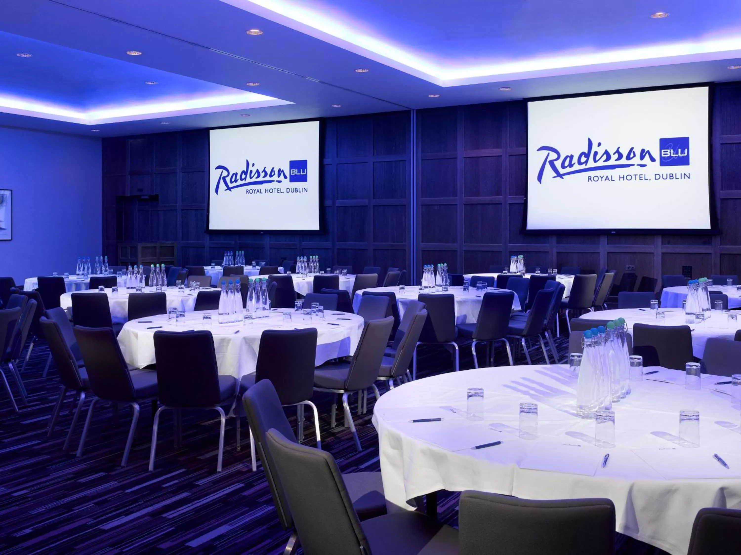 On site in Radisson Blu Royal Hotel Dublin