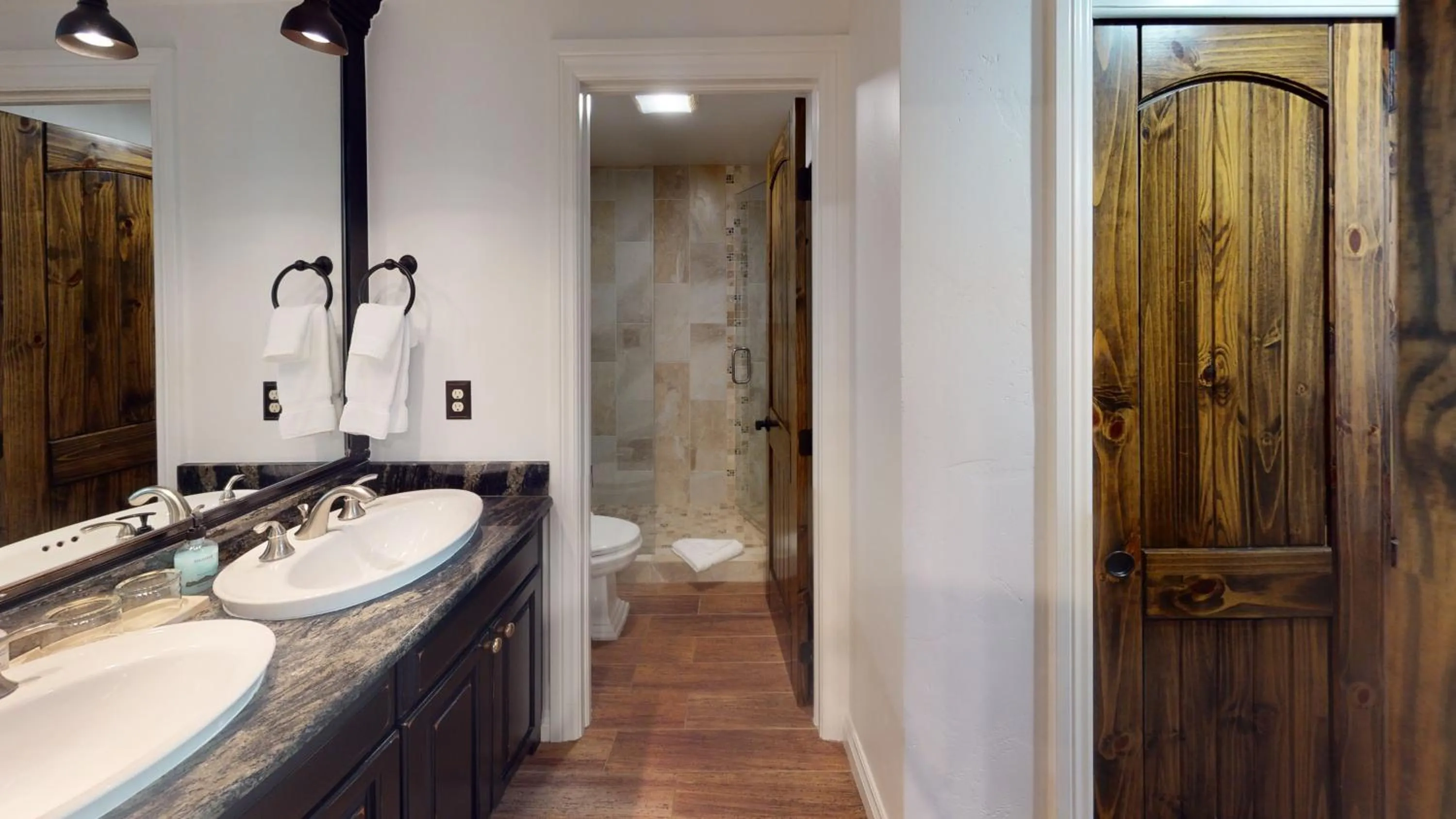 Shower in Manor Vail Lodge