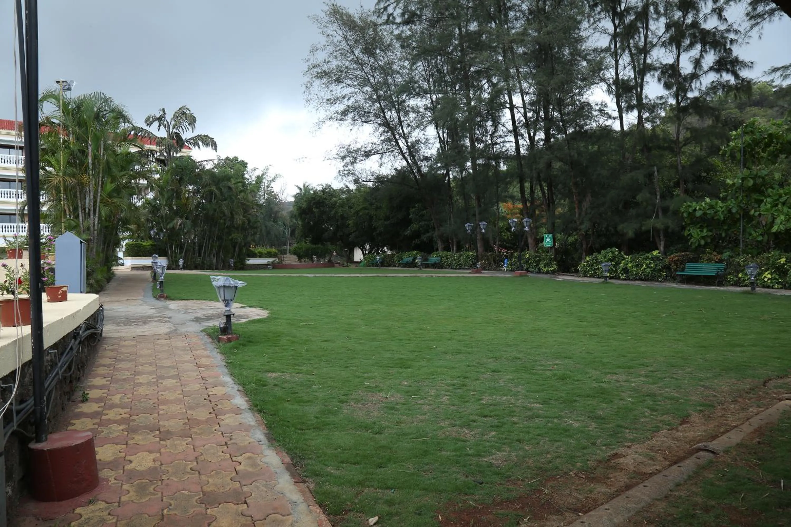Garden in The Lagoona Resort