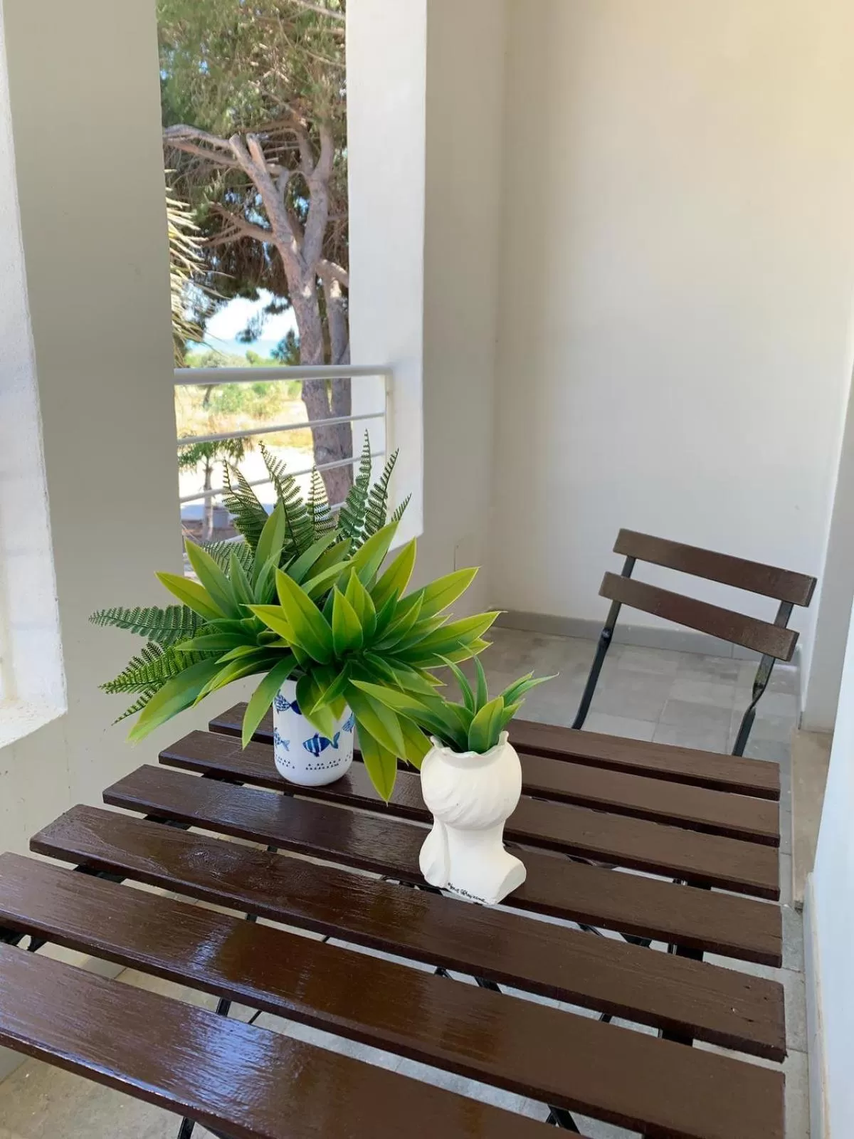 Balcony/Terrace in B&B Giostemar - Playa Grande