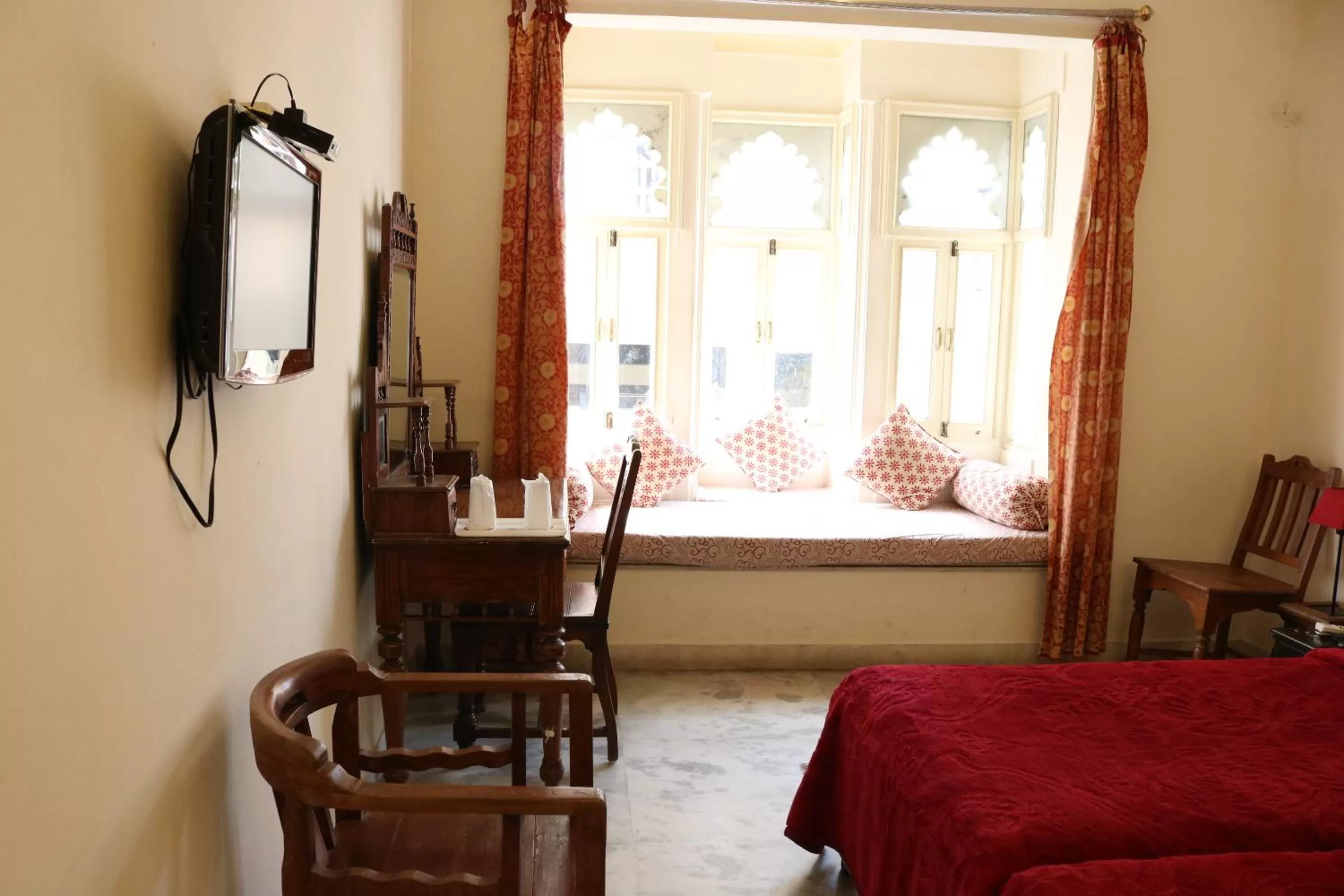 Seating Area in Hotel Pratap Bhawan