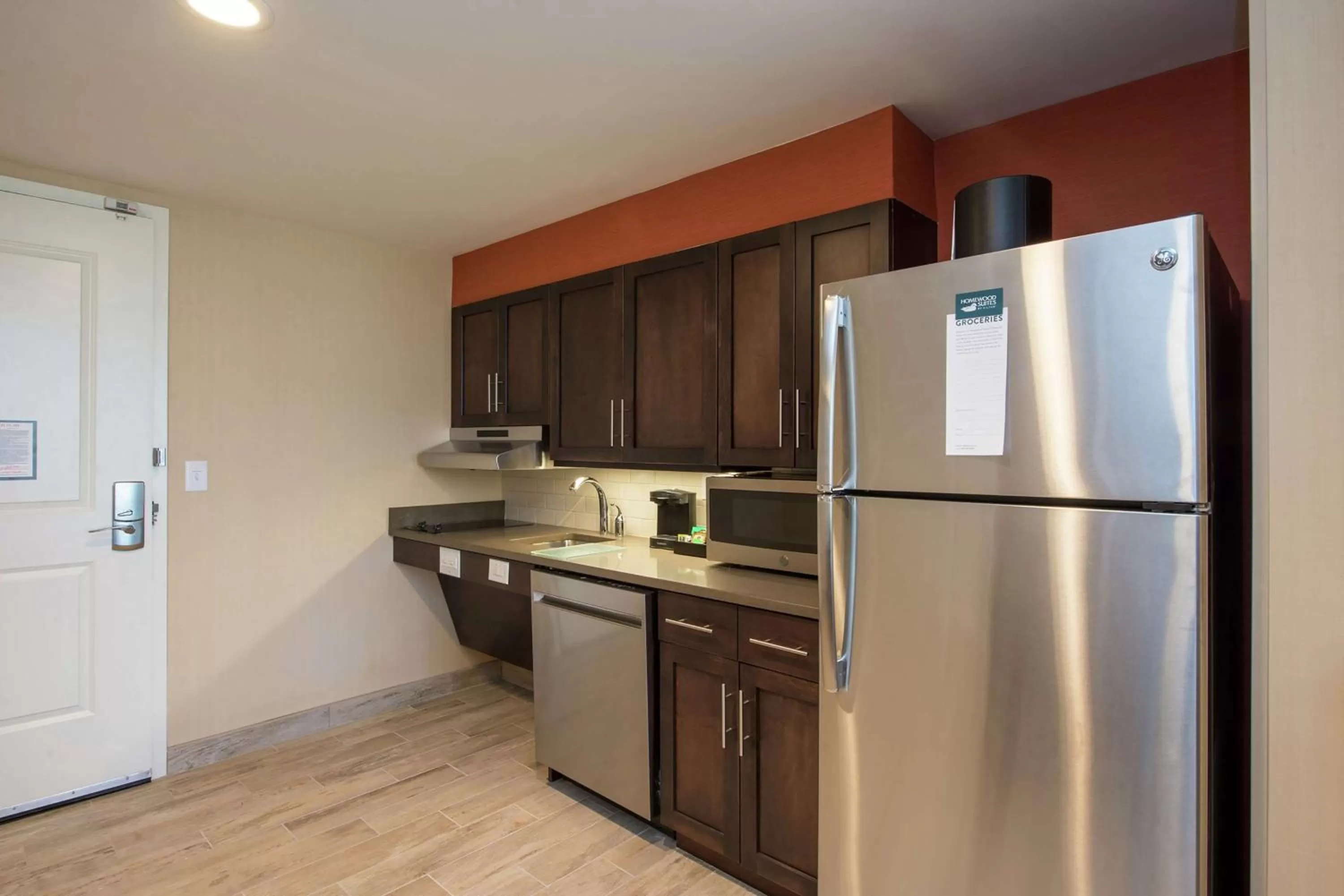 Kitchen or kitchenette in Homewood Suites by Hilton Boston Marlborough