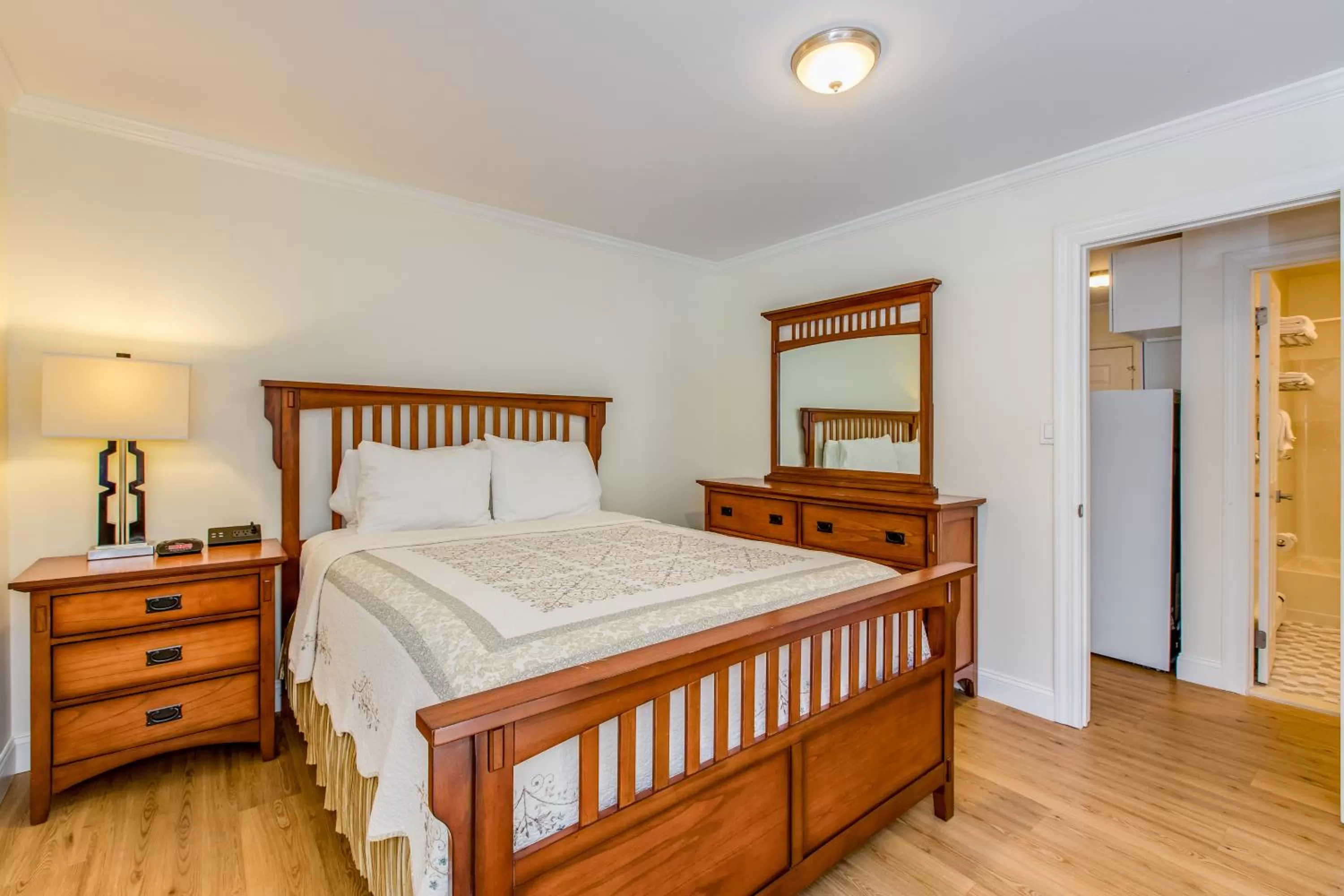 Bed in Colonial Shores Resort