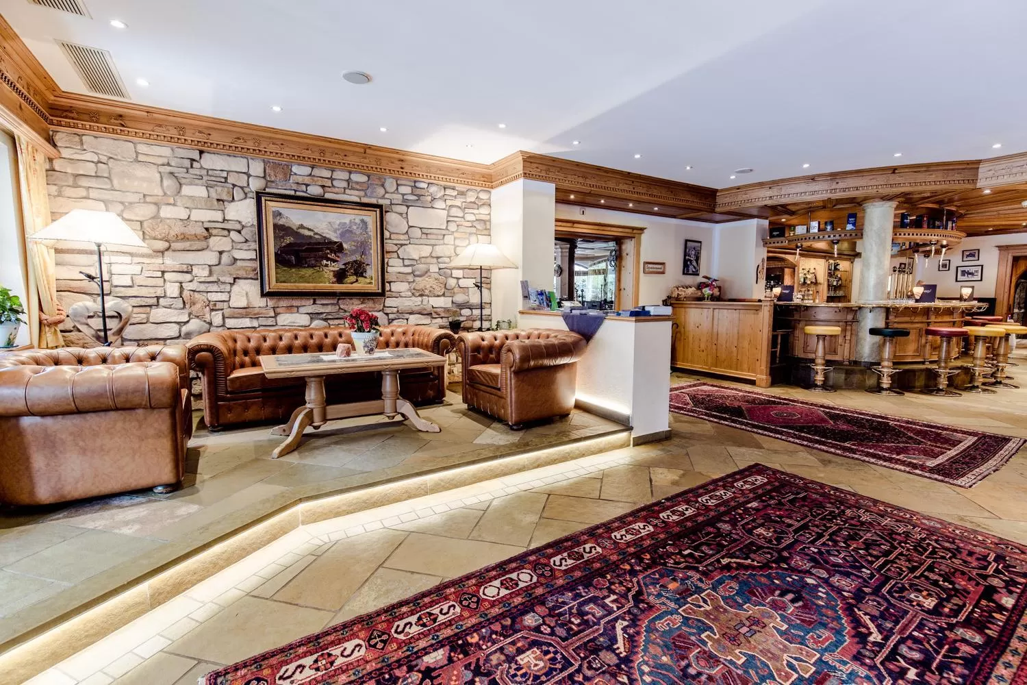 Lounge or bar in Sporthotel Kirchler