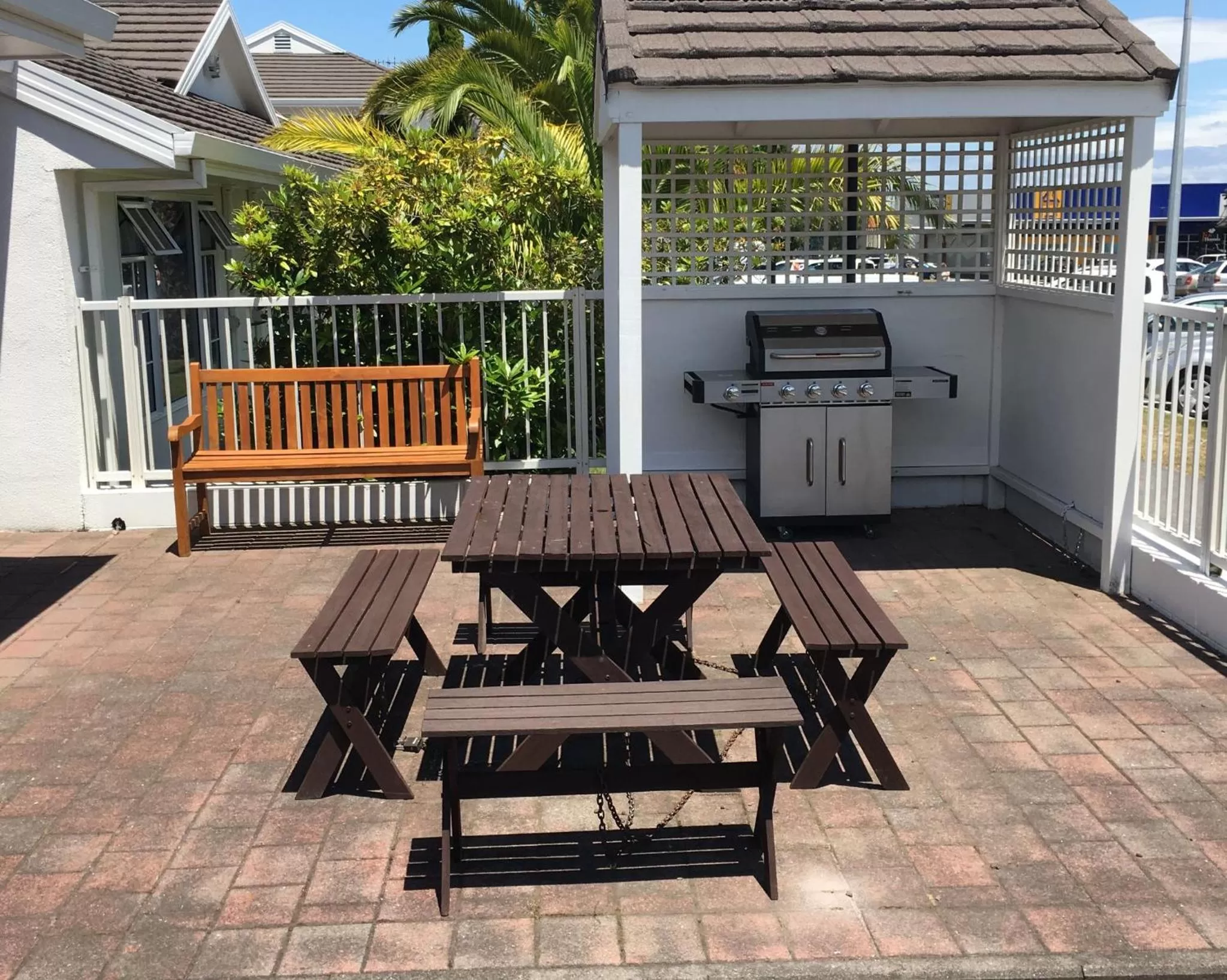 BBQ facilities in ASURE PRINCE motor lodge