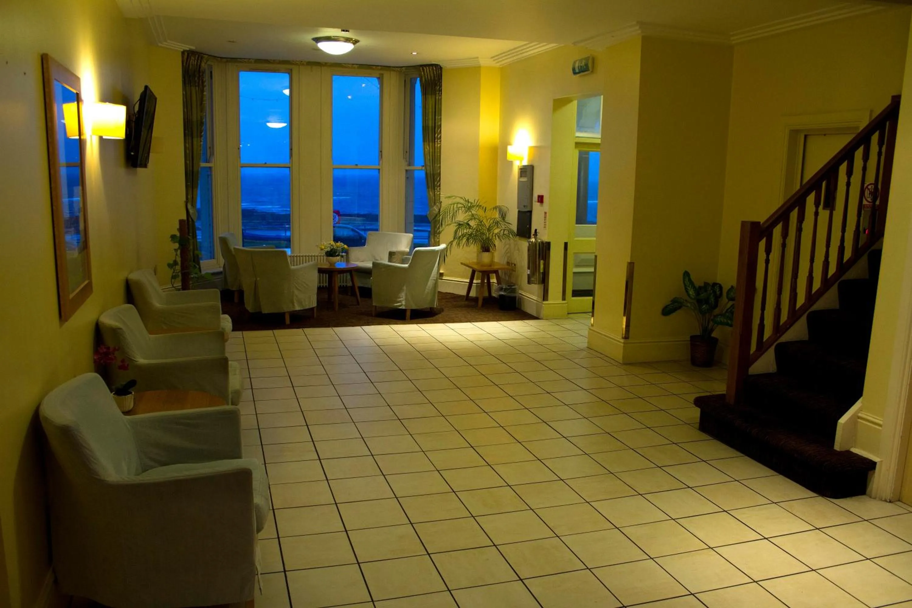 Seating area in The Rutland Hotel