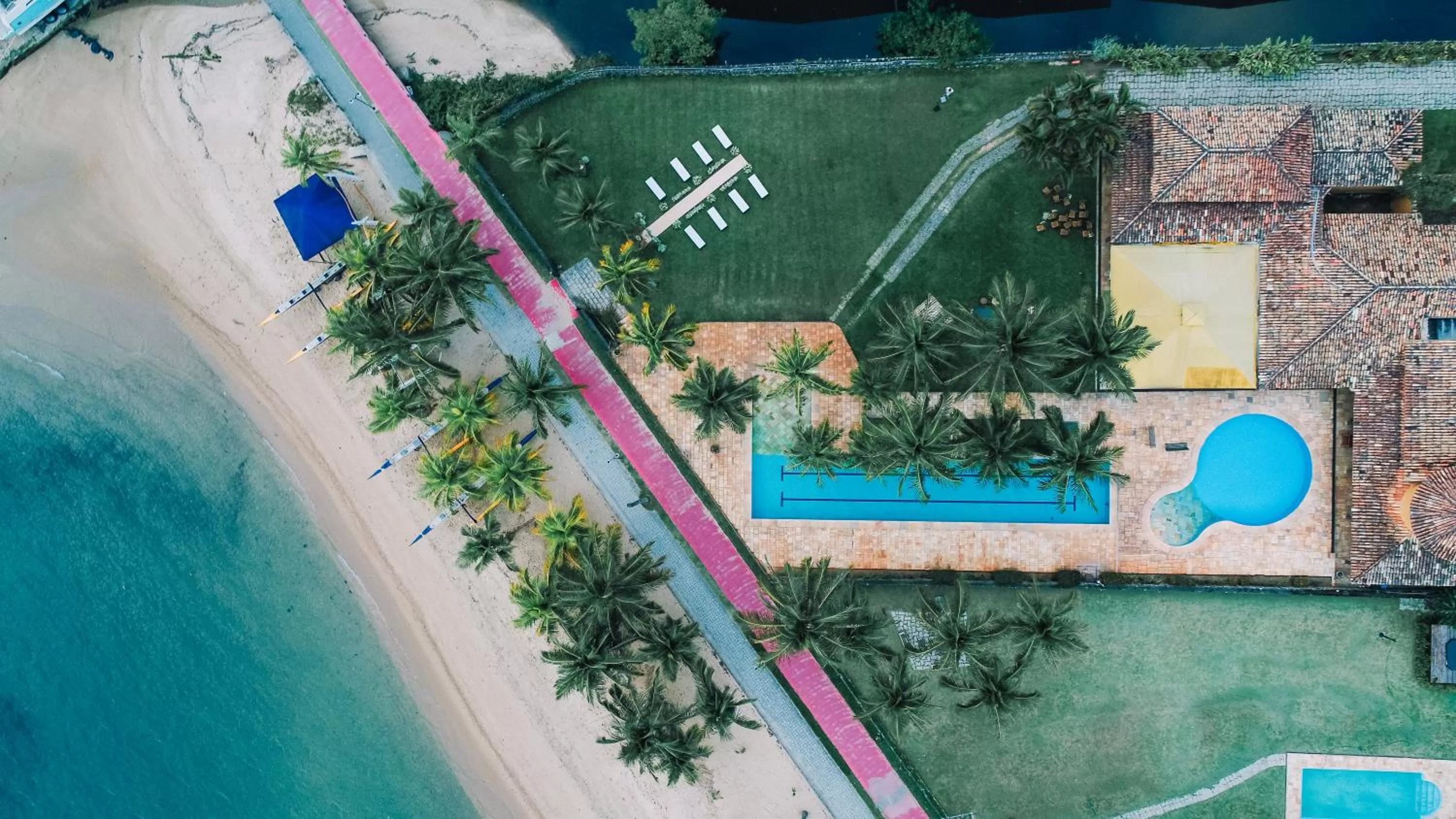 Bird's eye view in Pousada Casa Amarela