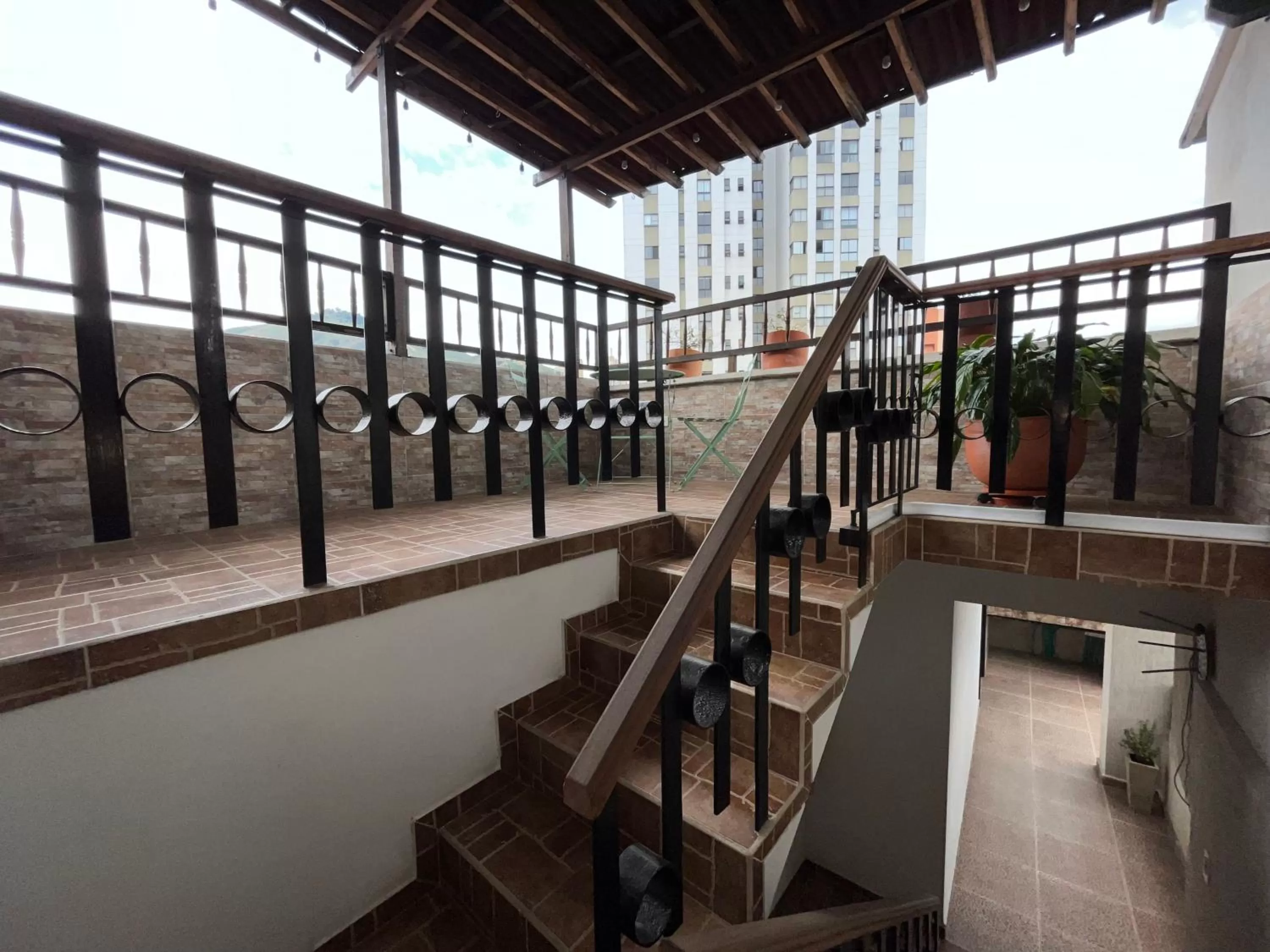 Balcony/Terrace in Santiago DC Hotel